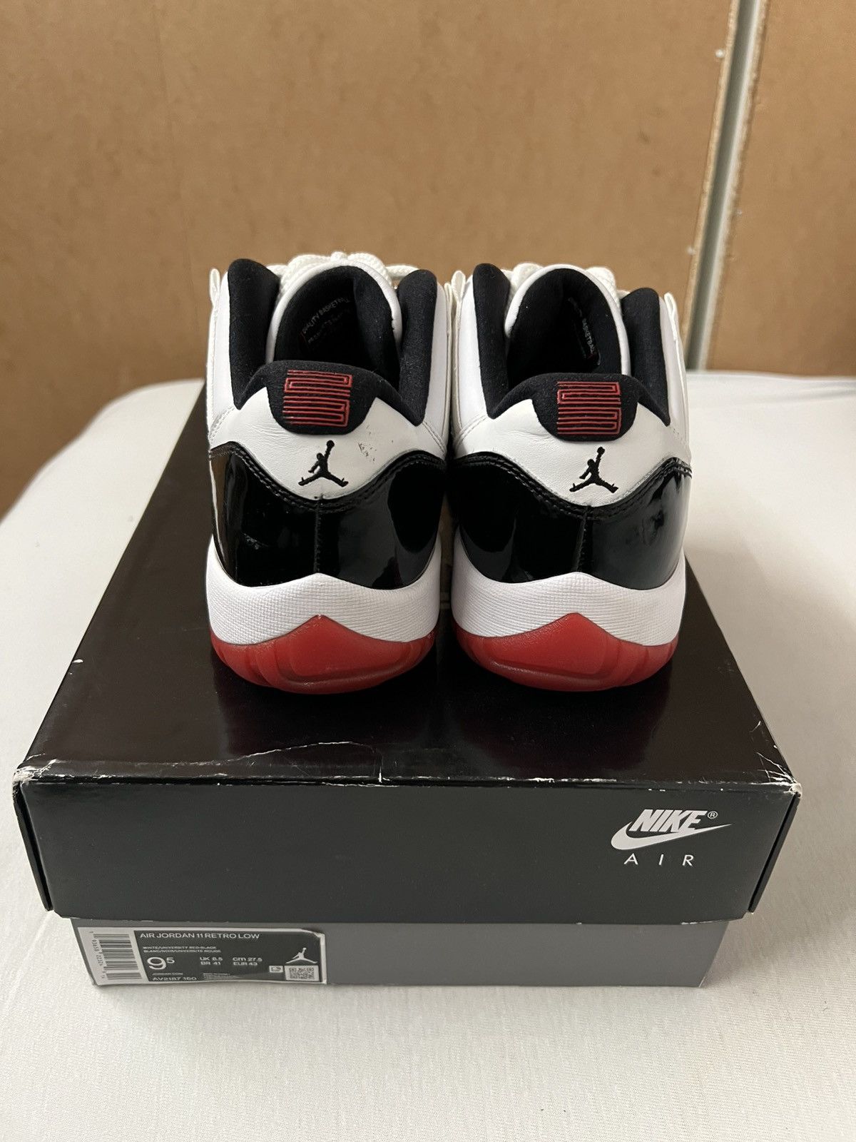 Jordan Brand Jordan 11 Retro Low Concord Bred Size US 9.5 / EU 42-43 - 5 Thumbnail