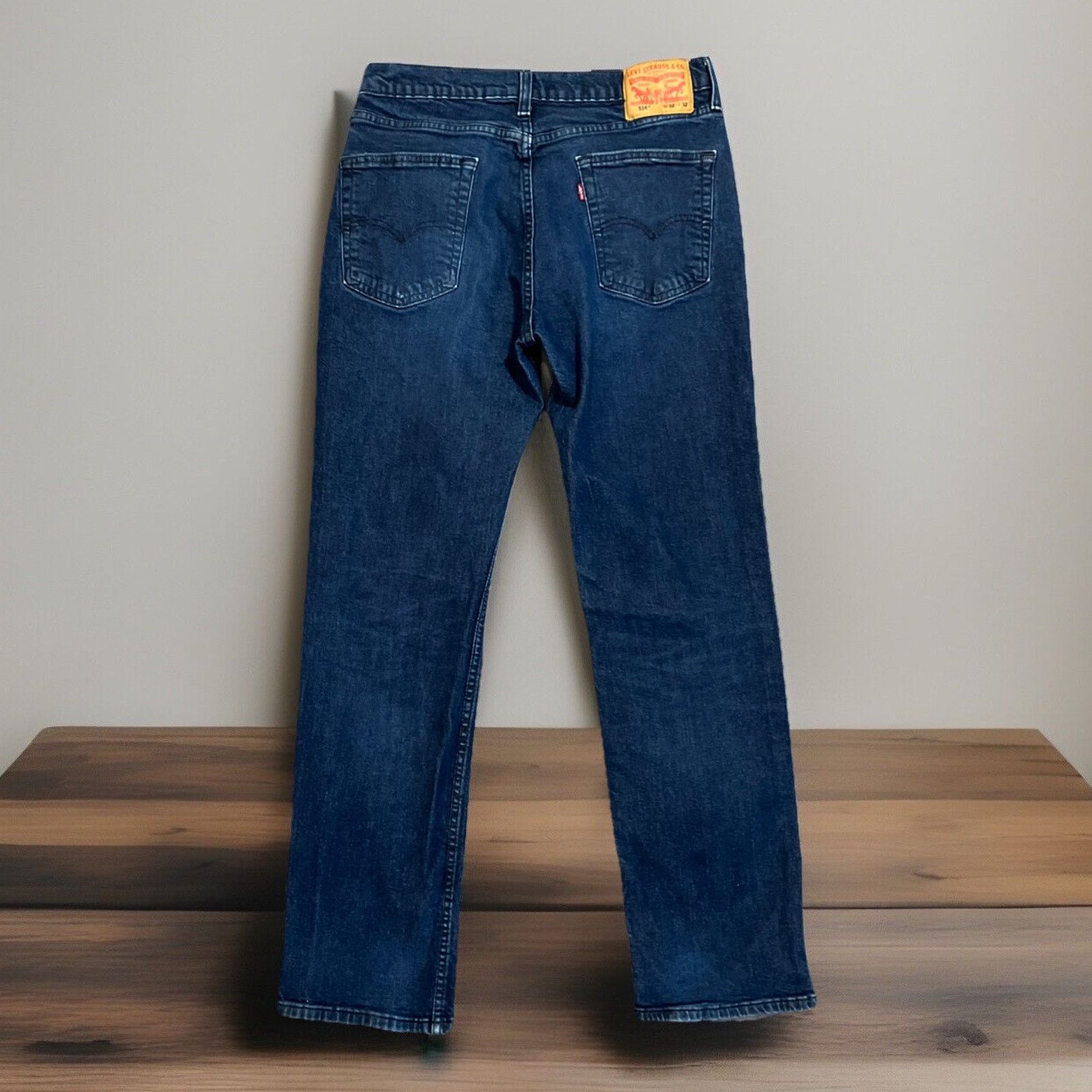 Levi's Levi's Men's 514 Straight Fit Stretch Denim Jeans Size 32x32 Size US 32 / EU 48 - 2 Thumbnail