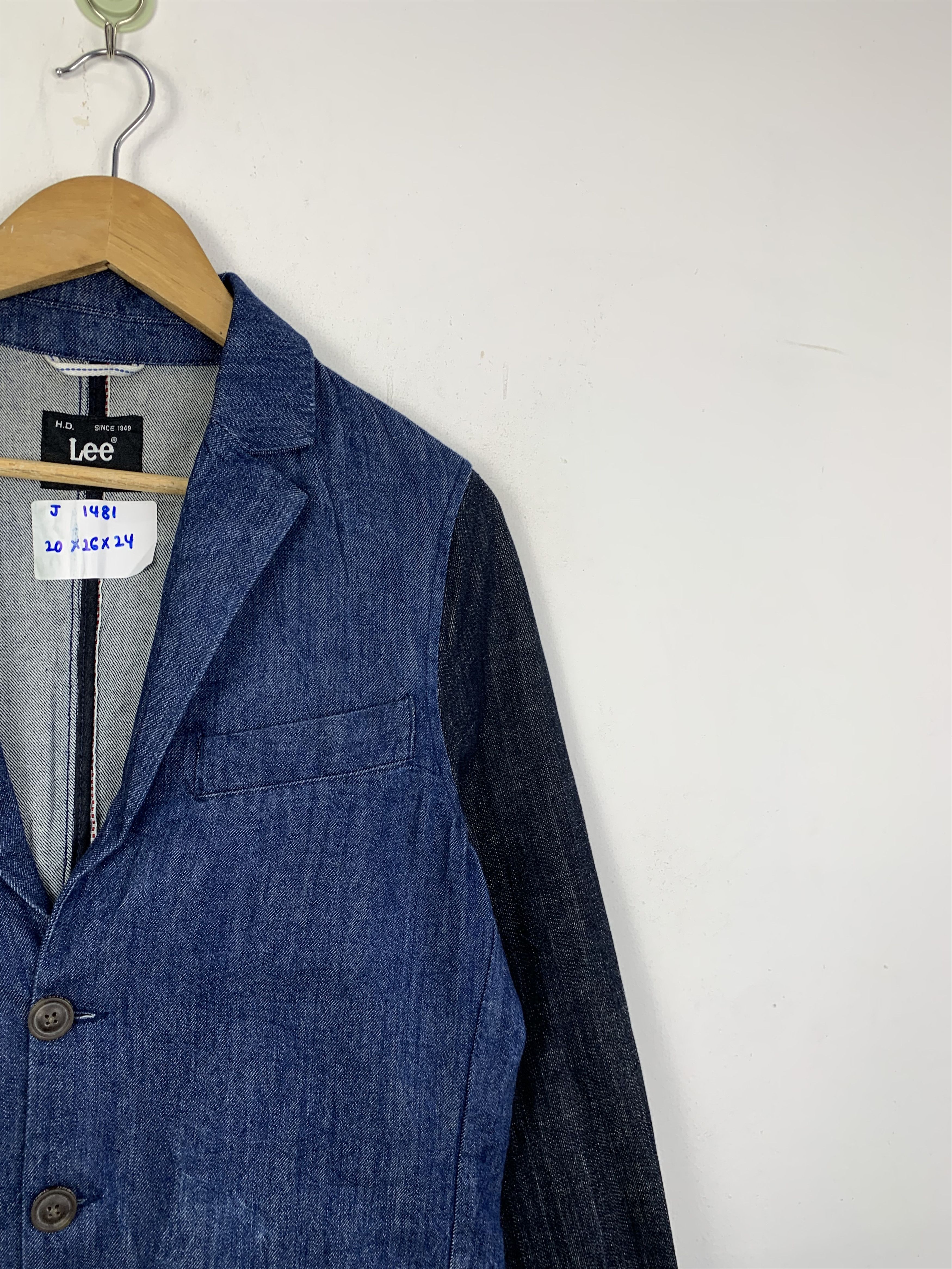 Lee Vintage Lee Workers Denim Blazer Jacket J1481 Size US S / EU 44-46 / 1 - 11 Thumbnail
