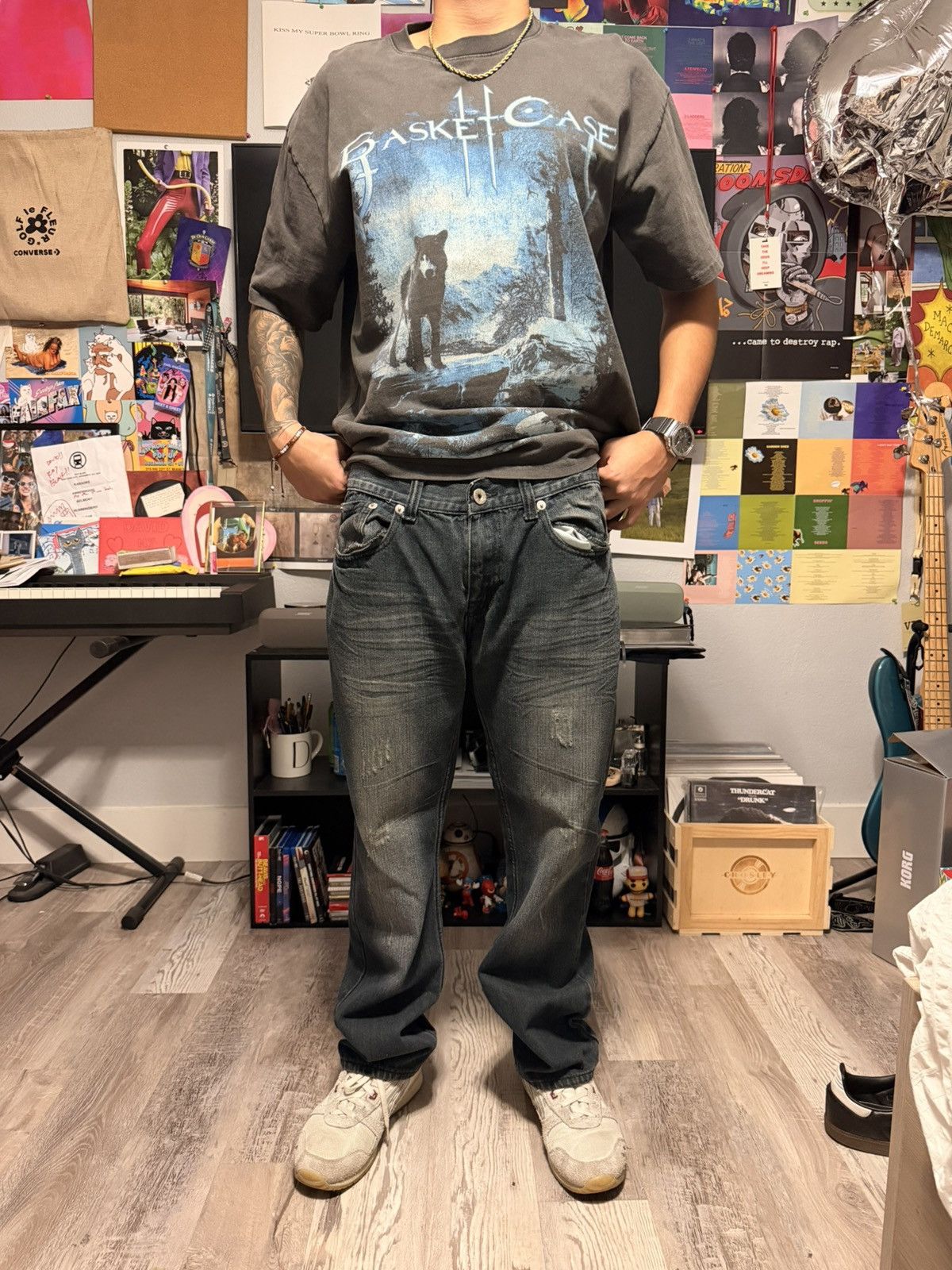 Vintage Light Wash Jeans
