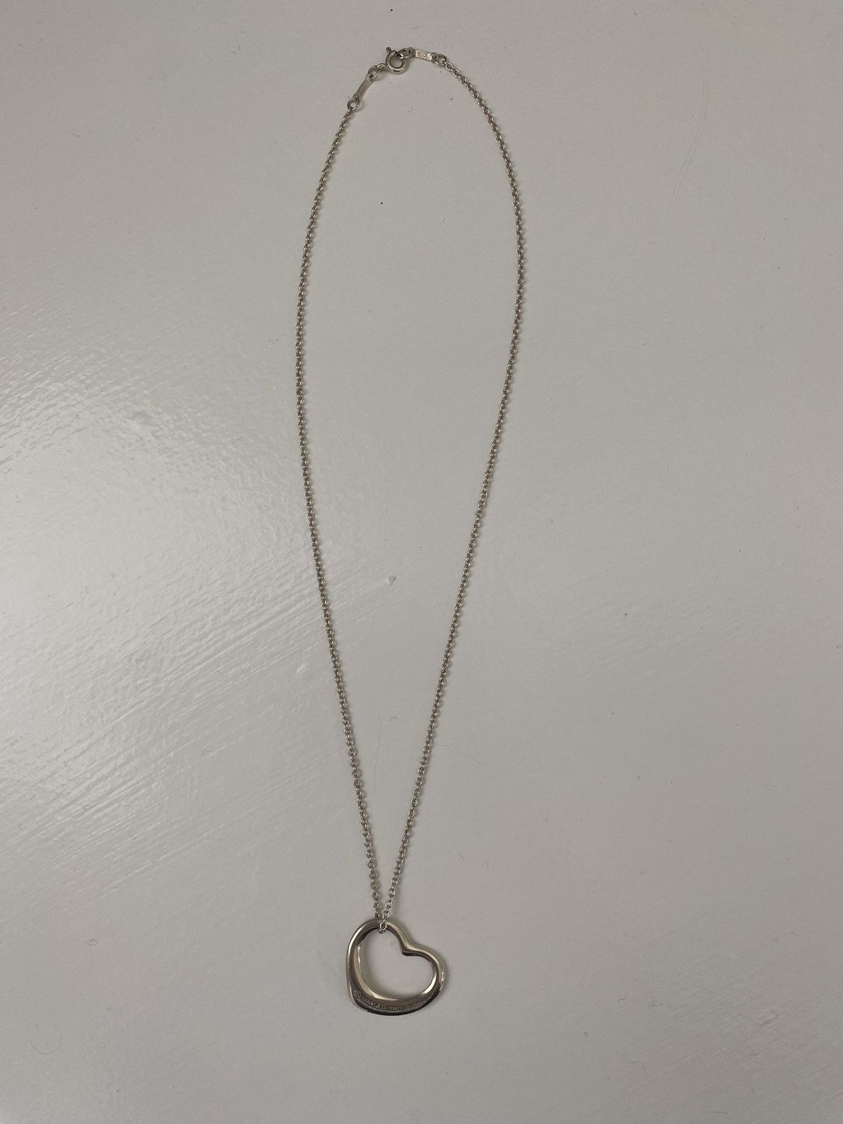 Tiffany & Co. Authentic Tiffany & Co. Open heart pendant necklace Size ONE SIZE - 8 Thumbnail