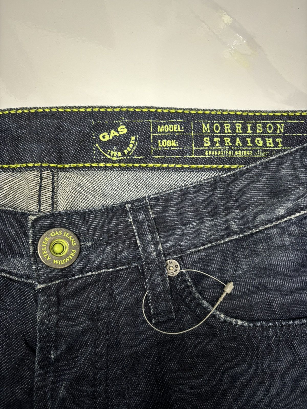 GAS × Hysteric Glamour GAS ADDRESS DARK DENIM STRAIGHT LEG JEAN Size US 32 / EU 48 - 10 Thumbnail