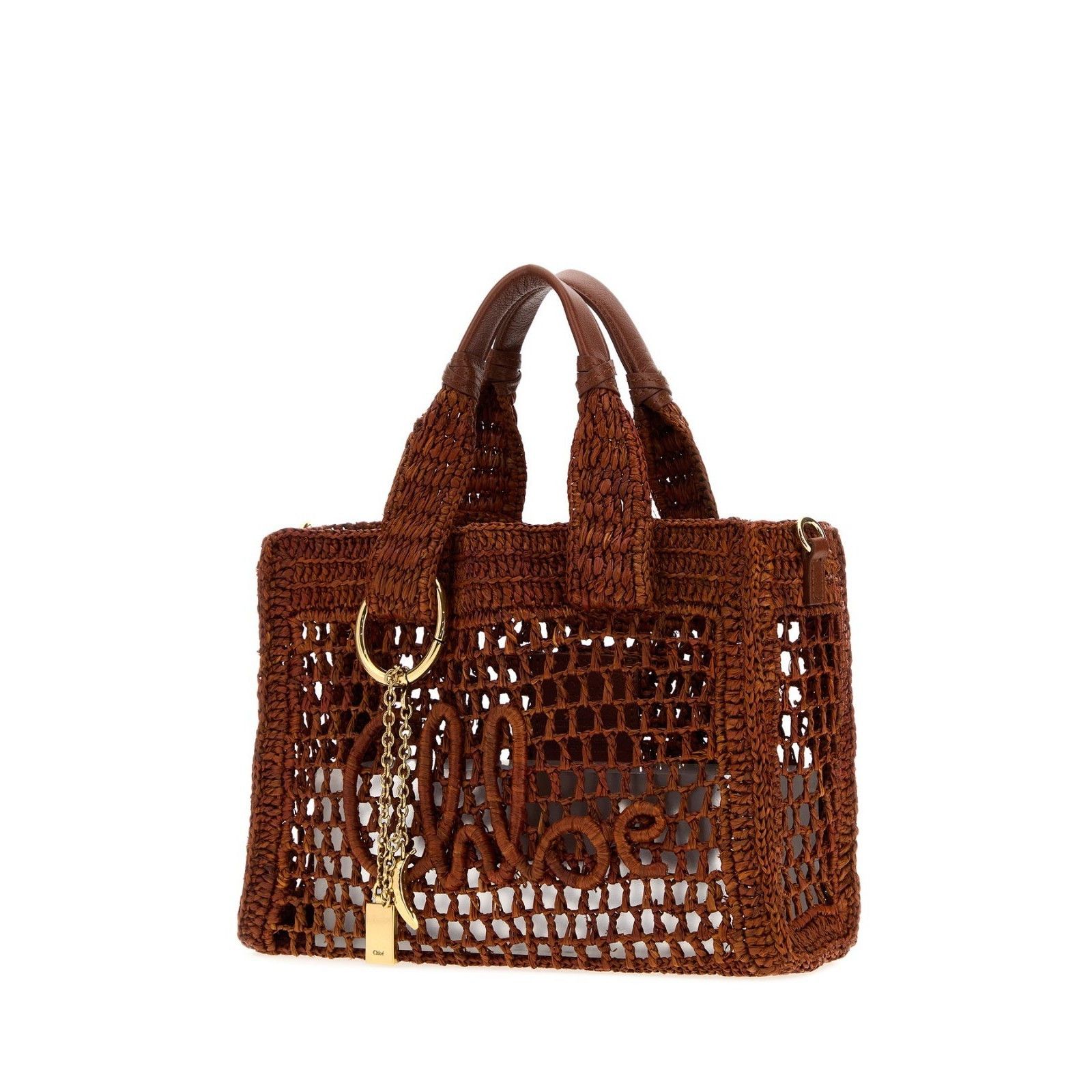 Chloe Chloe East West Summer Banana Brown Small Tote Bag New & Aut Size ONE SIZE - 4 Thumbnail