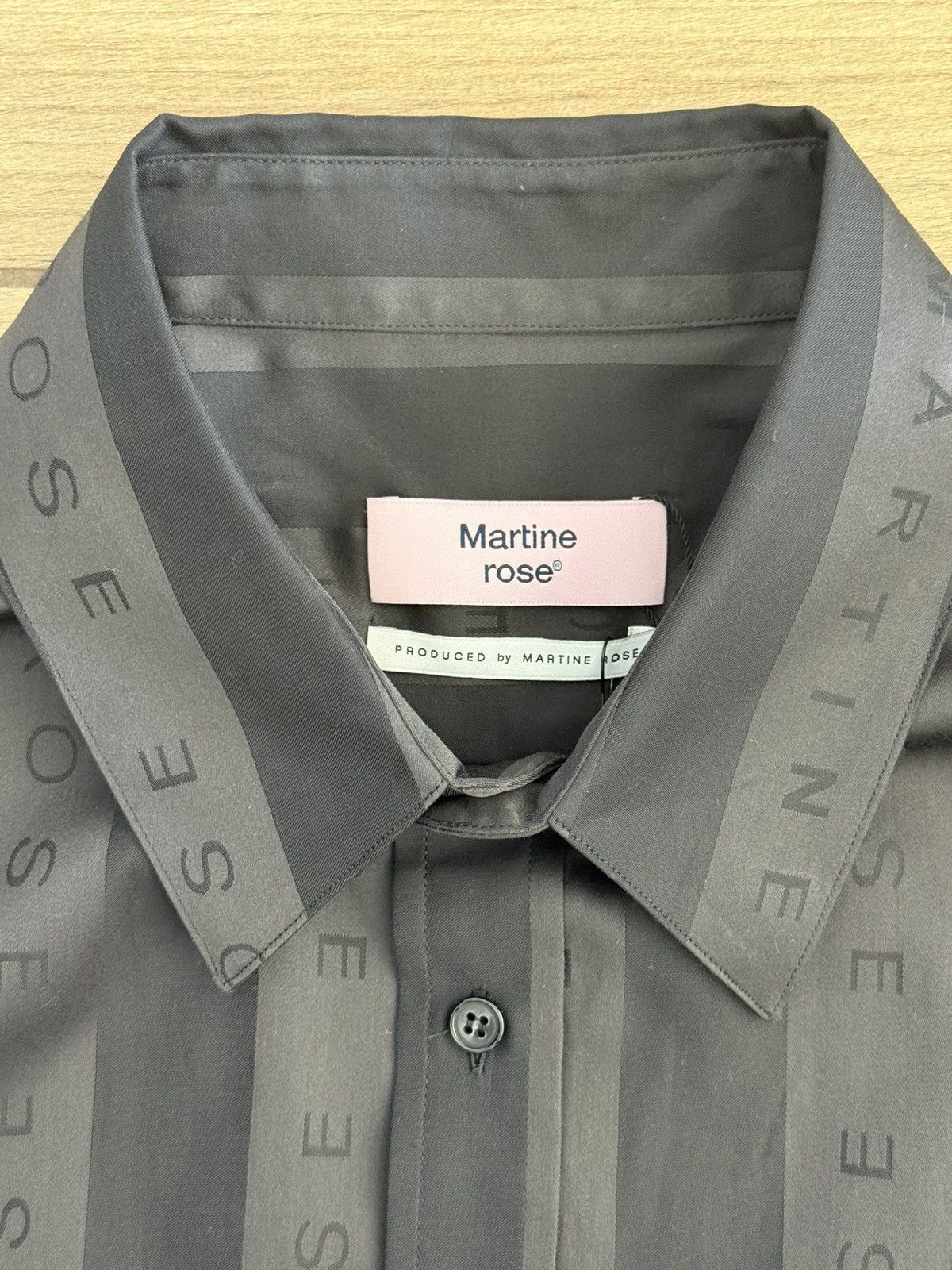 Martine Rose Martin Rose Logo Print Shirt Size US S / EU 44-46 / 1 - 5 Thumbnail