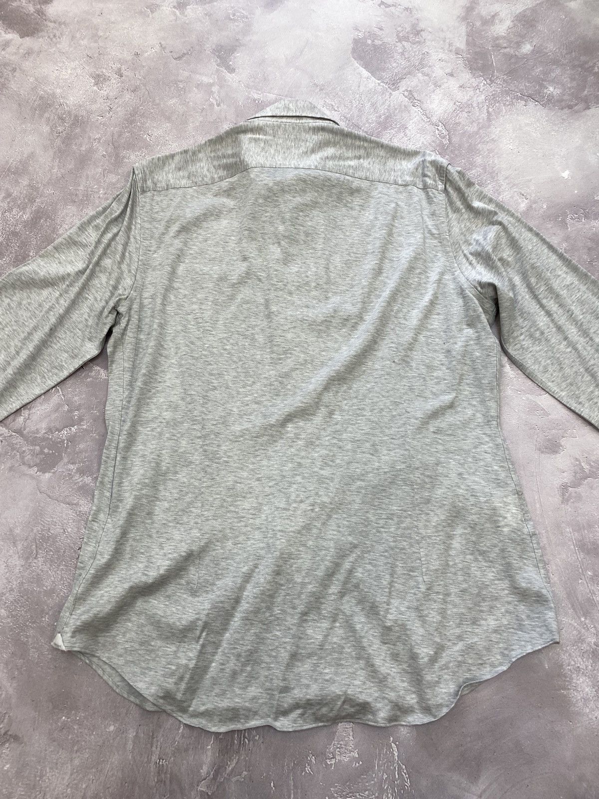 Corneliani Vintage Corneliani Cotton Plain Weekday Shirt Long Sleeve Size US M / EU 48-50 / 2 - 10 Thumbnail