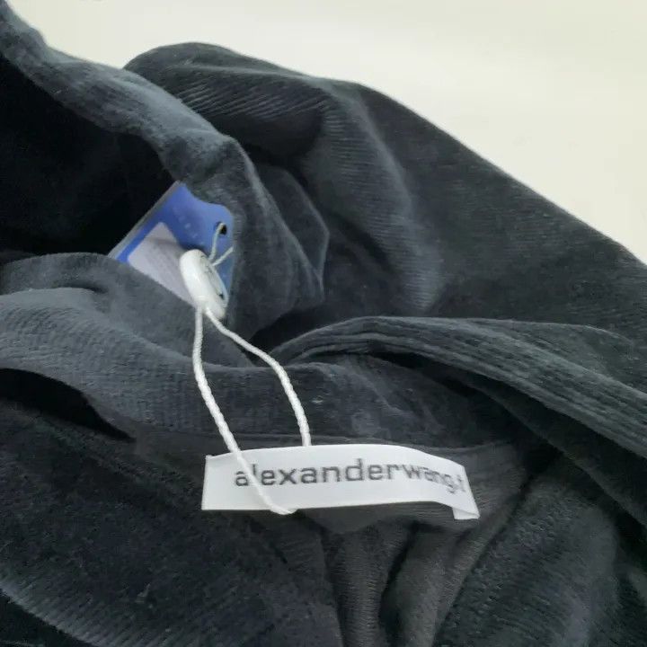 Alexander Wang Alexander Wang Black Cropped Hoodie for Women - Size S / US 4 / IT 40 - 6 Thumbnail