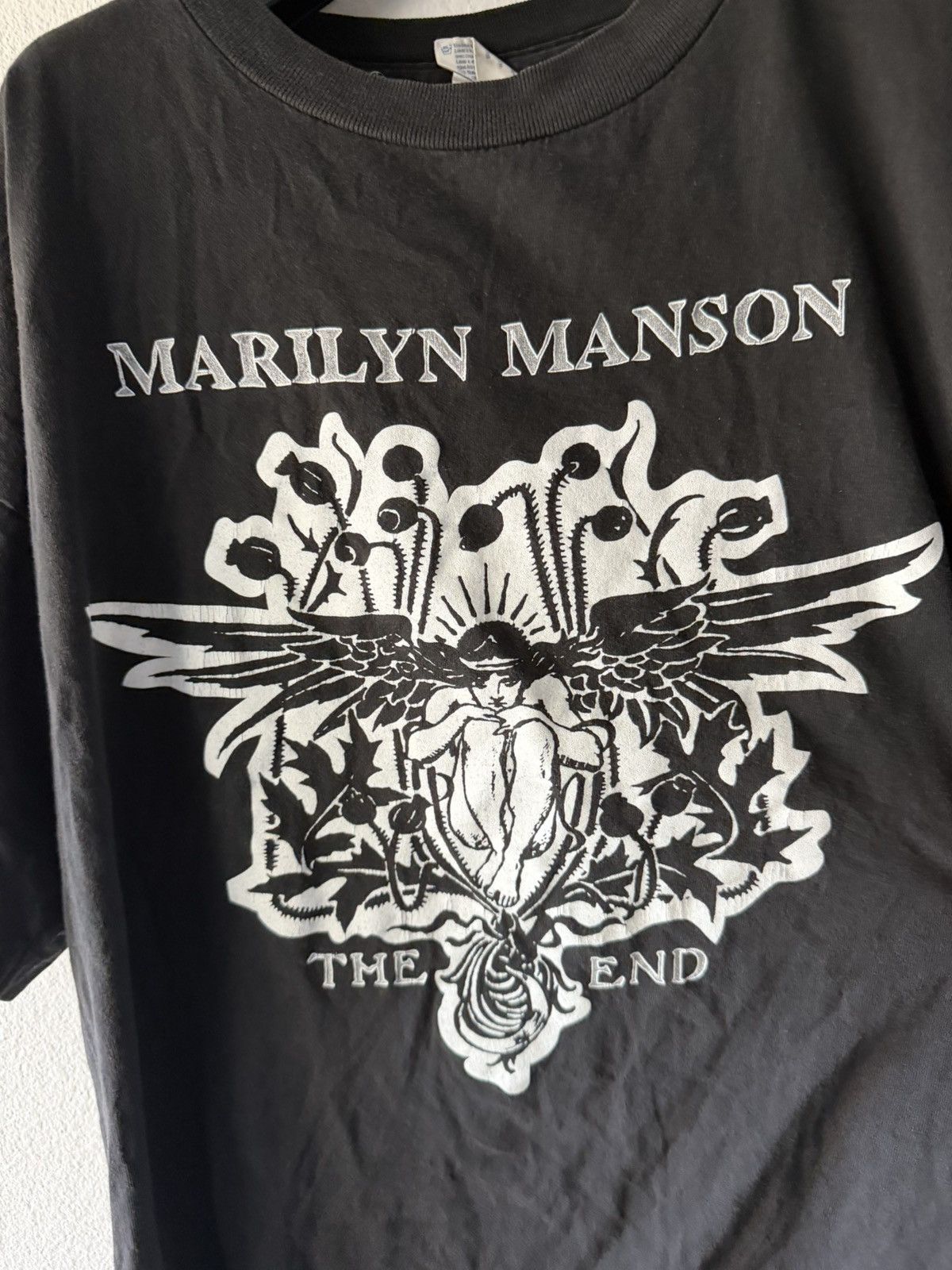Vintage 90s Marilyn Manson The End Tee XL Size US XL / EU 56 / 4 - 2 Thumbnail