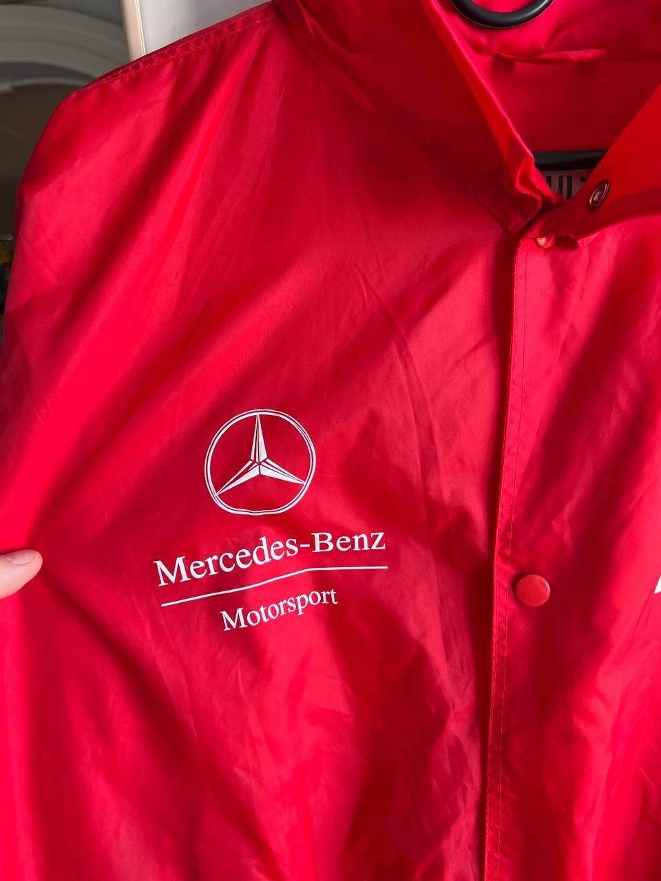 Mercedes-Benz Mens Vintage Mercedes McLaren Motorsport racing jacket nylon Size US L / EU 52-54 / 3 - 3 Thumbnail