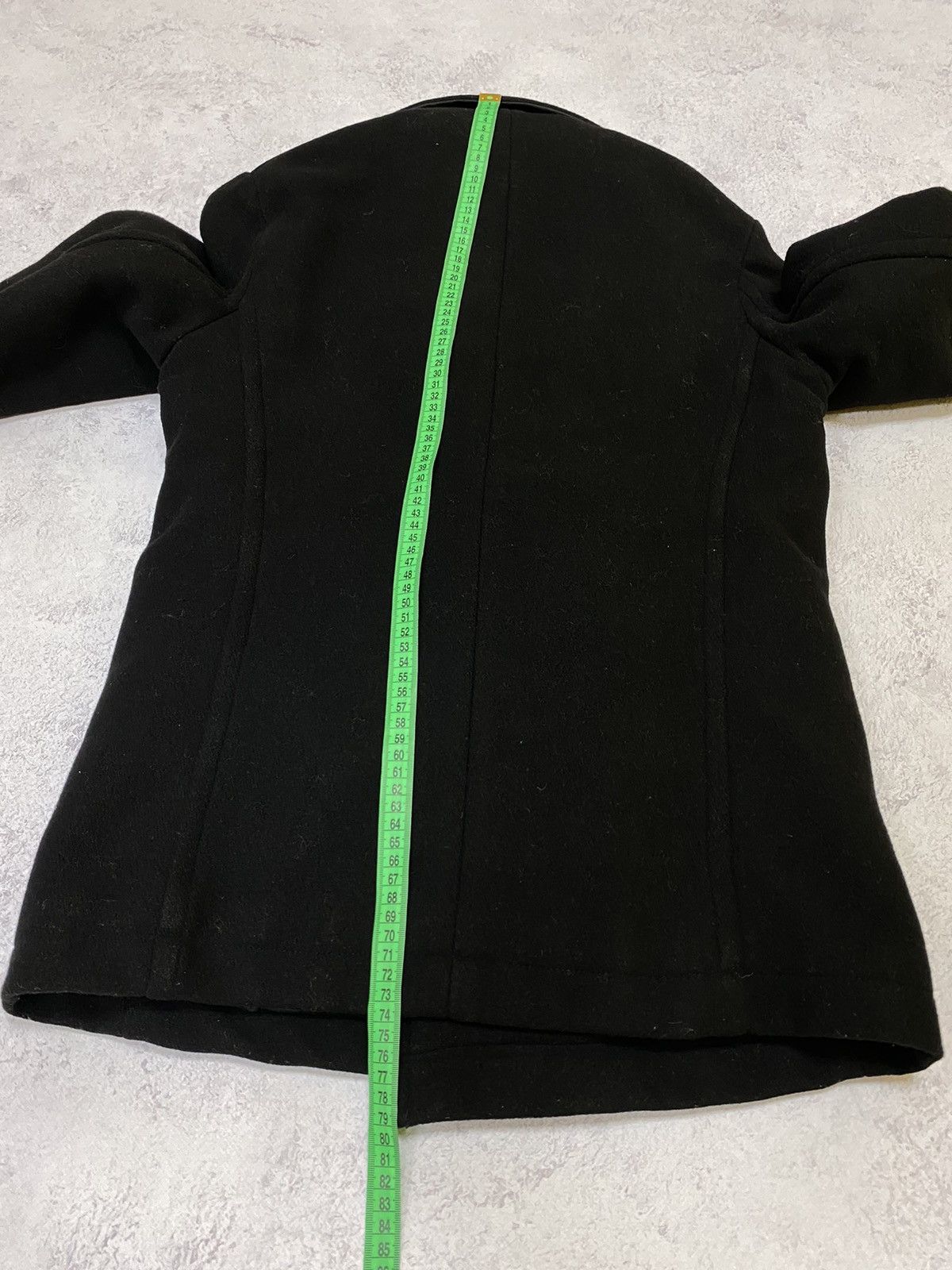 Schott Vintage Schott NYC Mens Black Wool Army Jacket Size S Size US S / EU 44-46 / 1 - 18 Thumbnail