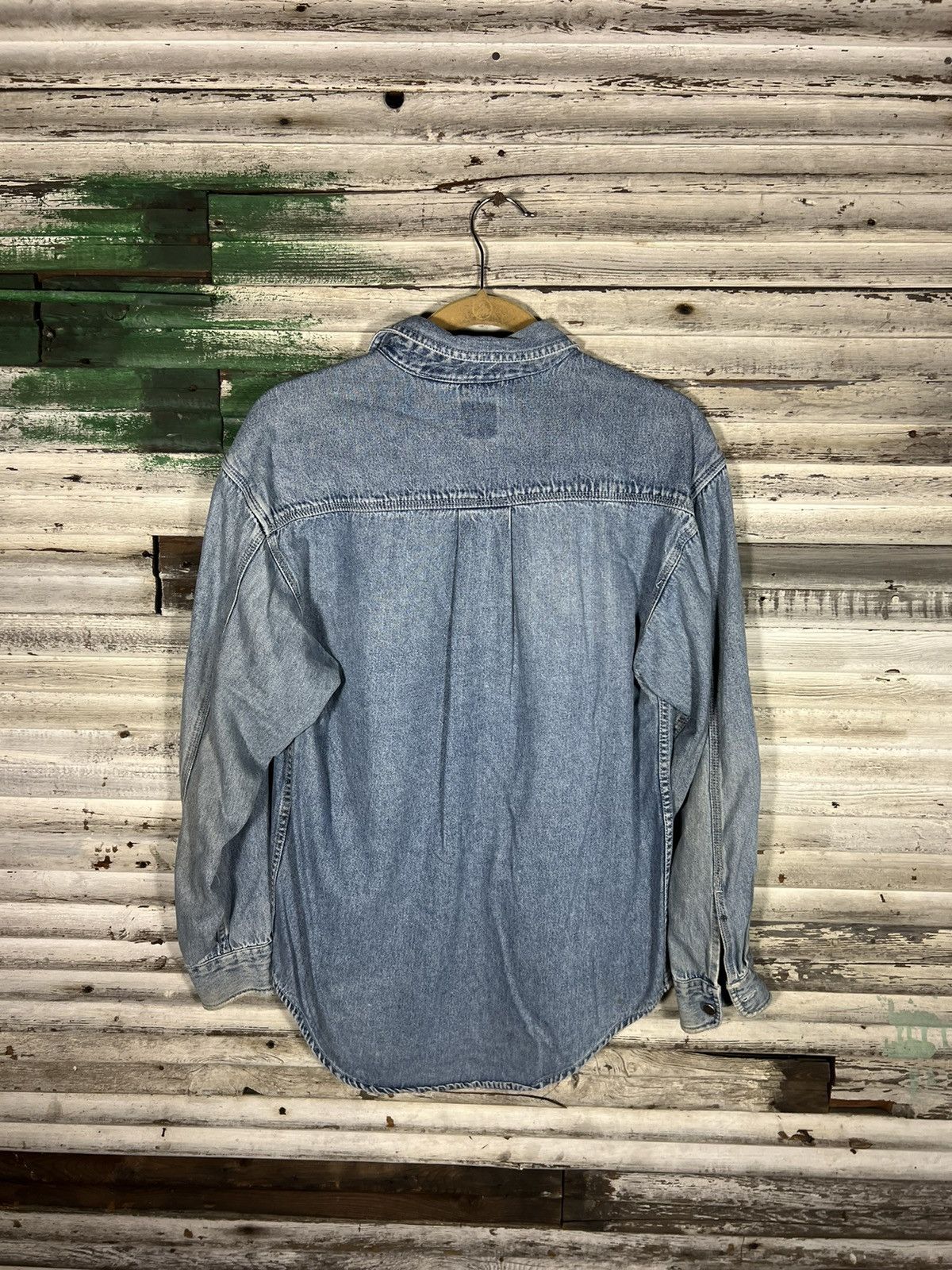 Gap × Vintage Vintage GAP Denim Shirt Size US S / EU 44-46 / 1 - 2 Thumbnail