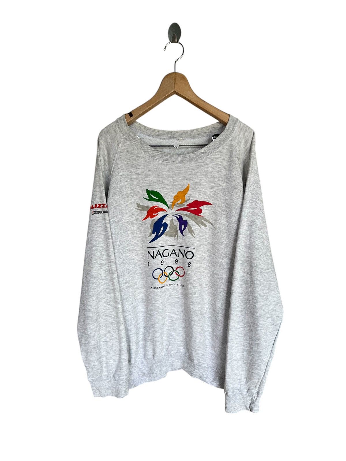 Vintage Vintage Nagano Olympic Japan Sweatshirt Size US XL / EU 56 / 4 - 1 Thumbnail