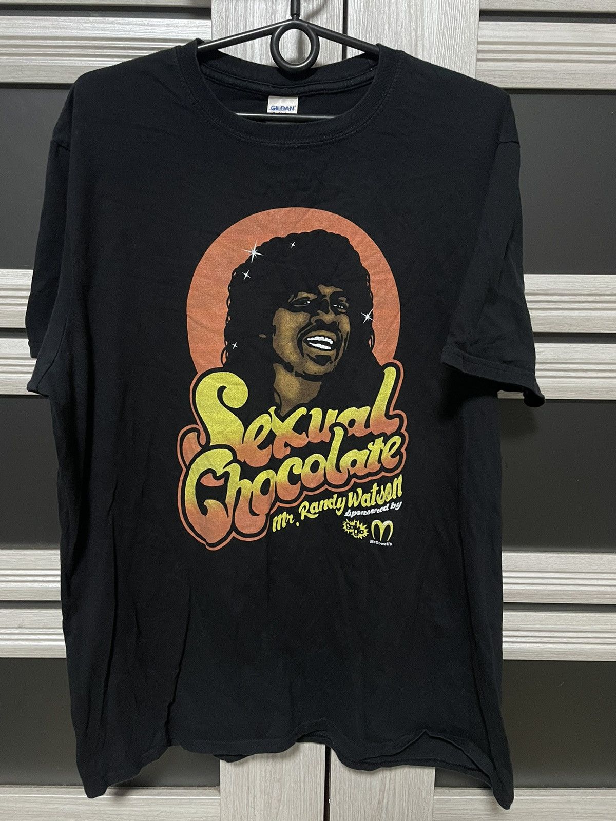 Band Tees × Rap Tees × Vintage Sexual Chocolade Mr. Randy Watson Vintage T Shirt Tour Tee Size US XL / EU 56 / 4 - 1 Thumbnail