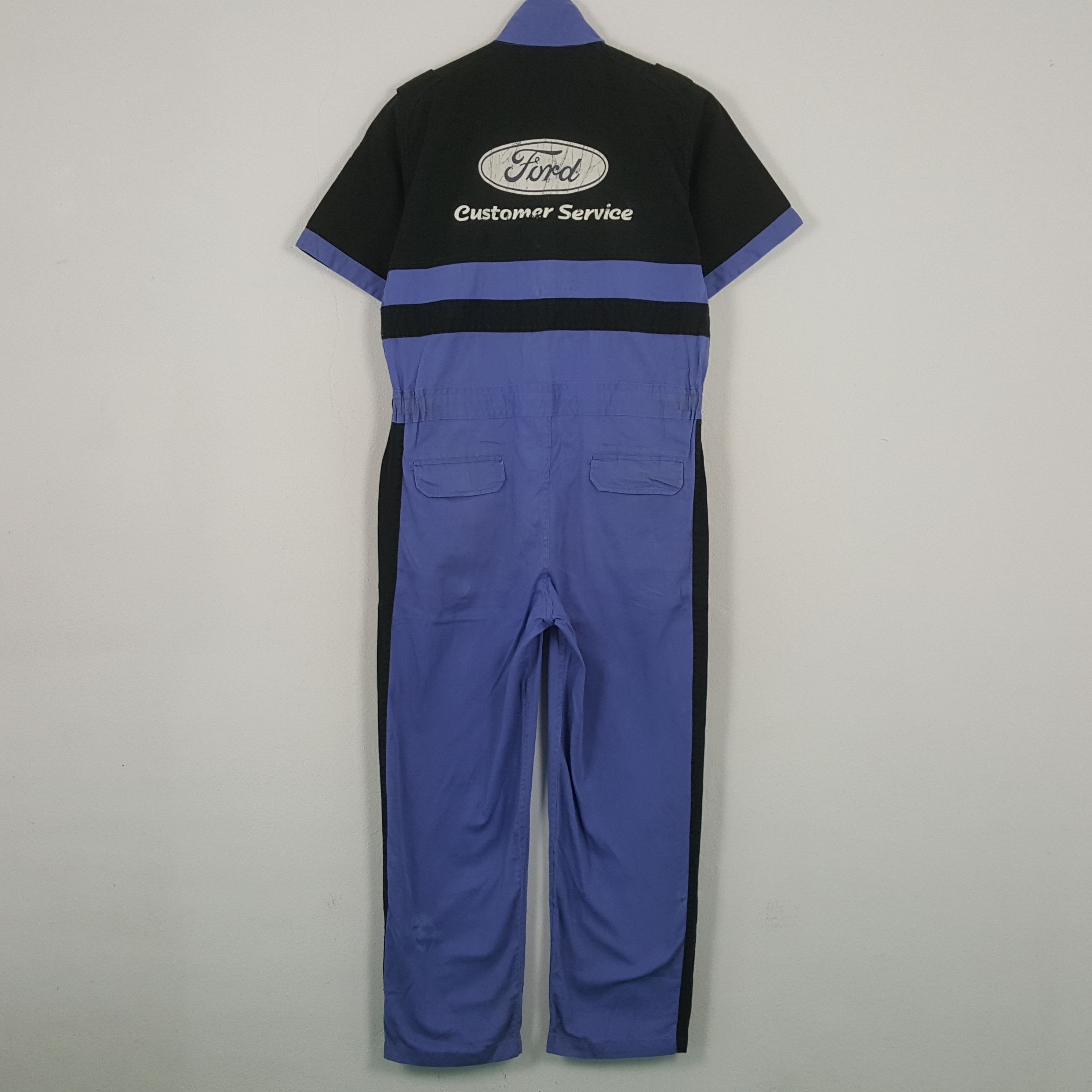 Vintage Ford Customer Service Workwear Coverall Jacket RR9 Size US L / EU 52-54 / 3 - 1 Thumbnail