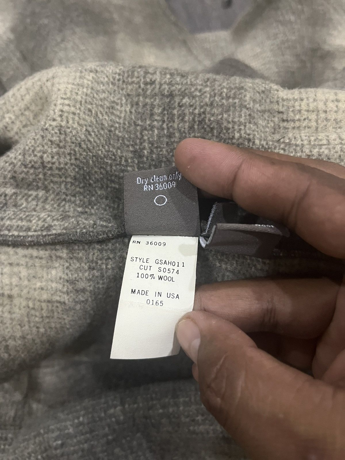 Calvin Klein × Vintage Vintage CALVIN KLEIN long jaket hoodies wool made in u.s.a Size US XL / EU 56 / 4 - 11 Thumbnail
