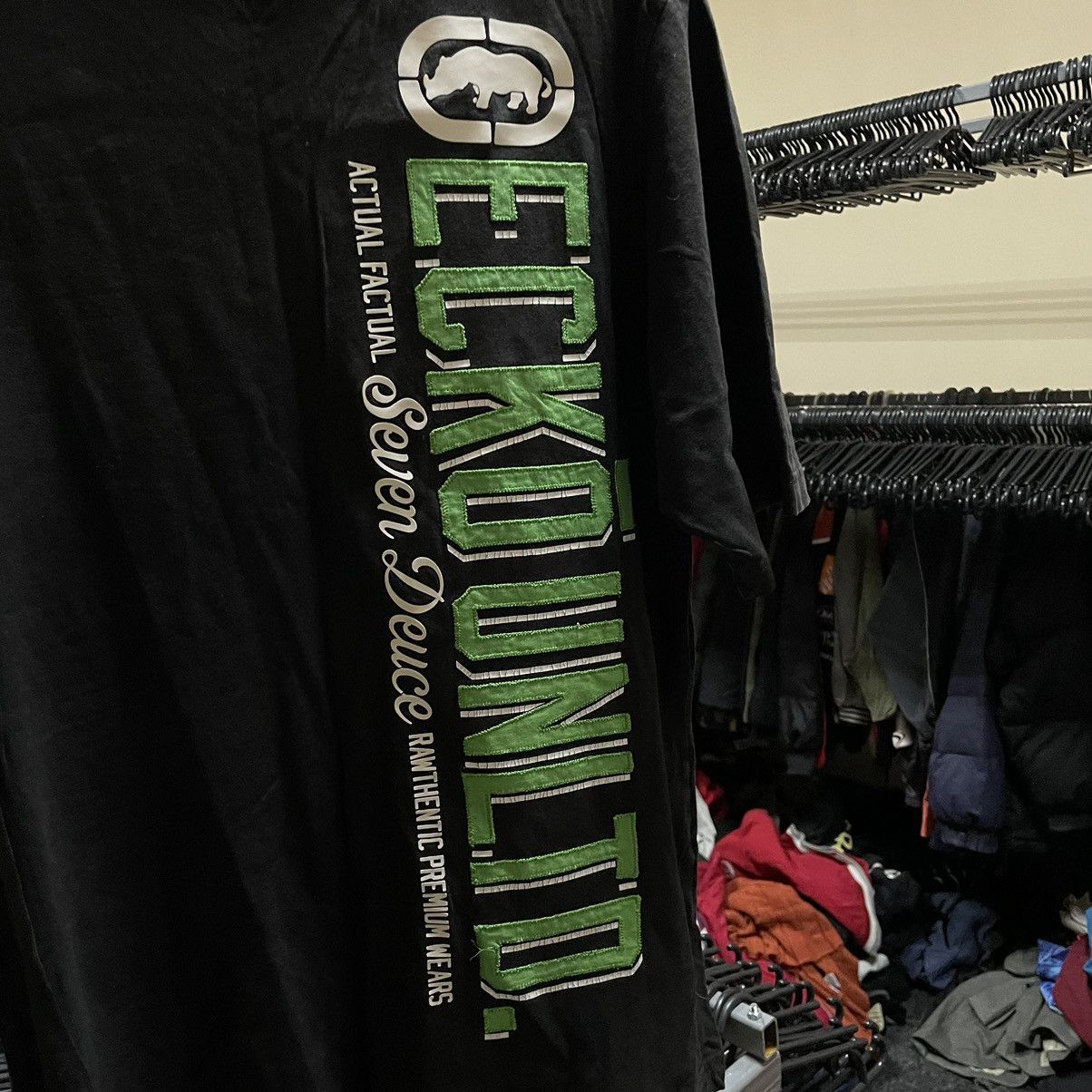 Affliction × Ecko Unltd. × Vintage Crazy Vintage Y2K Affliction Style ecko Grunge T Shirt Size US M / EU 48-50 / 2 - 2 Thumbnail