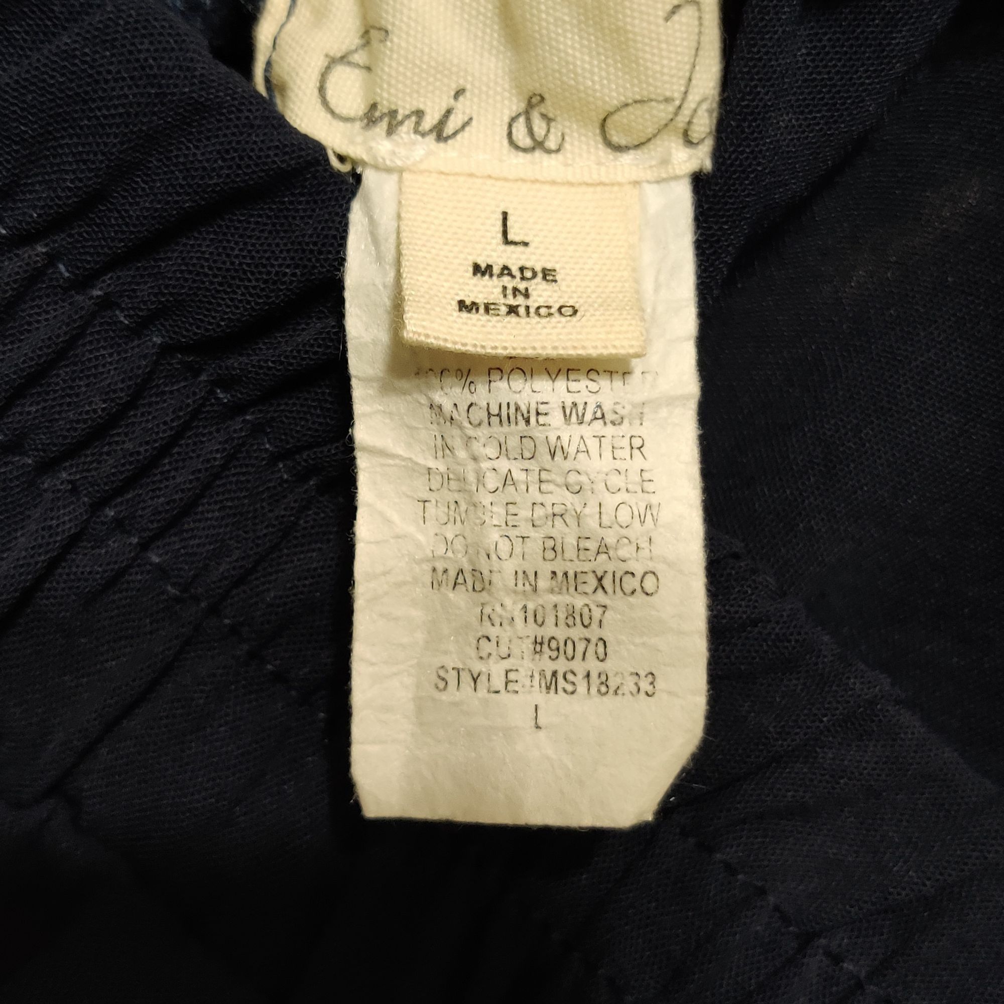 Other Emi & Joe L Navy Blue Midi Skirt Pockets Button Detail Flowy Size 34" / US 12 / IT 48 - 6 Thumbnail