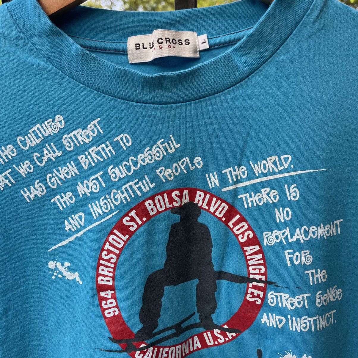 Welcome Skateboards 🔥Vintage Blue Cross Skateboarding Company Hip Hop Tee Size US S / EU 44-46 / 1 - 6 Thumbnail