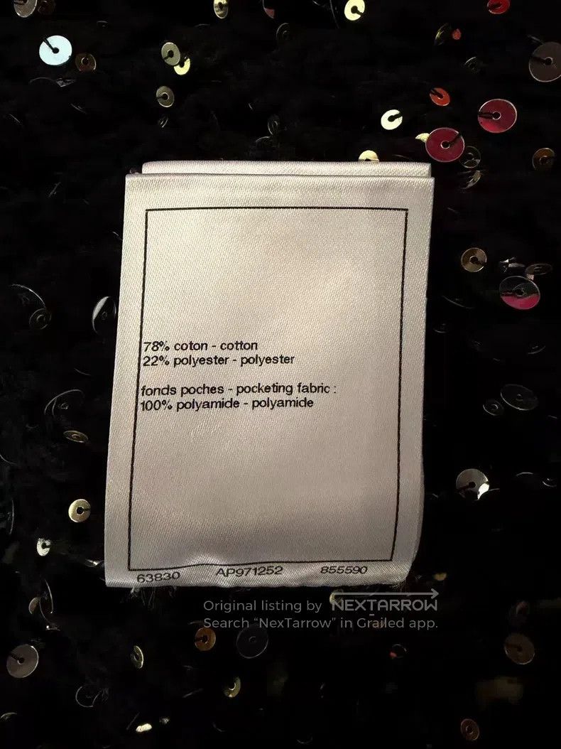 Chanel Chanel 23S high-fixed sequin cardigan coat Size XS / US 0-2 / IT 36-38 - 6 Thumbnail