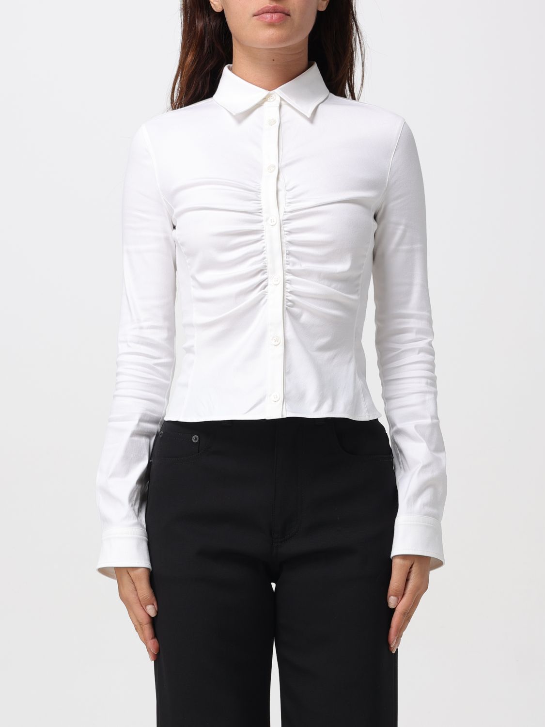 Balenciaga Balenciaga Shirt Woman White Size XS / US 0-2 / IT 36-38 - 1 Thumbnail