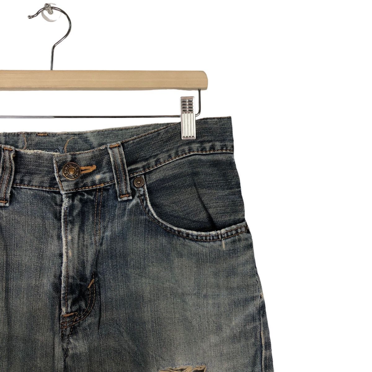 Japanese Brand ☄️90’s DISTRESSED DENIM JEANS EDWIN 503 MADE IN JAPAN Size US 30 / EU 46 - 5 Thumbnail