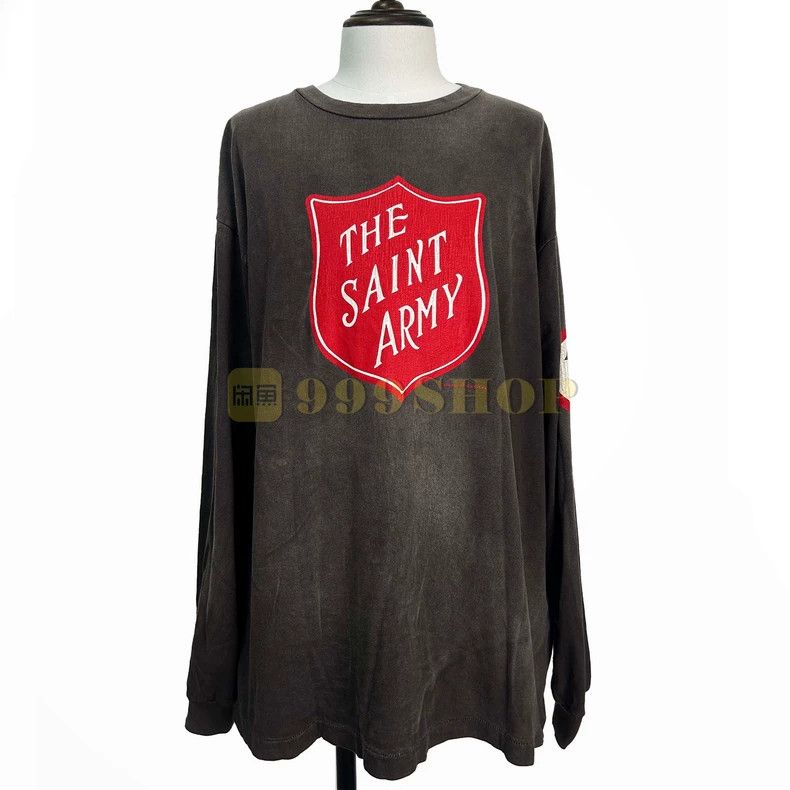 Saint Michael Saint Michael Shield slogan lightning long sleeves Size US XXL / EU 58 / 5 - 1 Thumbnail
