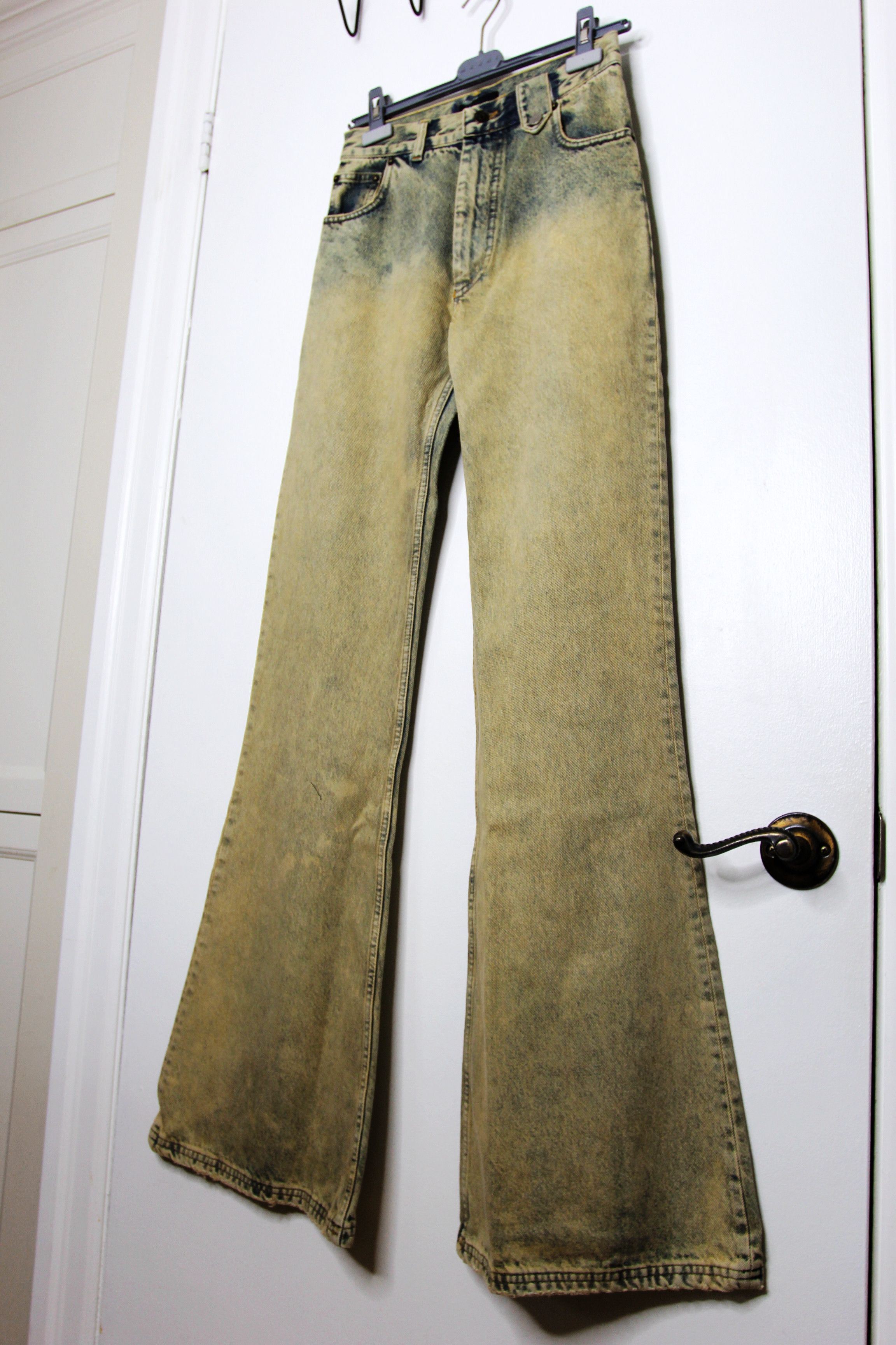 Egon Lab BNWT SS24 EGONLAB FLARED FADED JEANS S Size US 30 / EU 46 - 5 Thumbnail