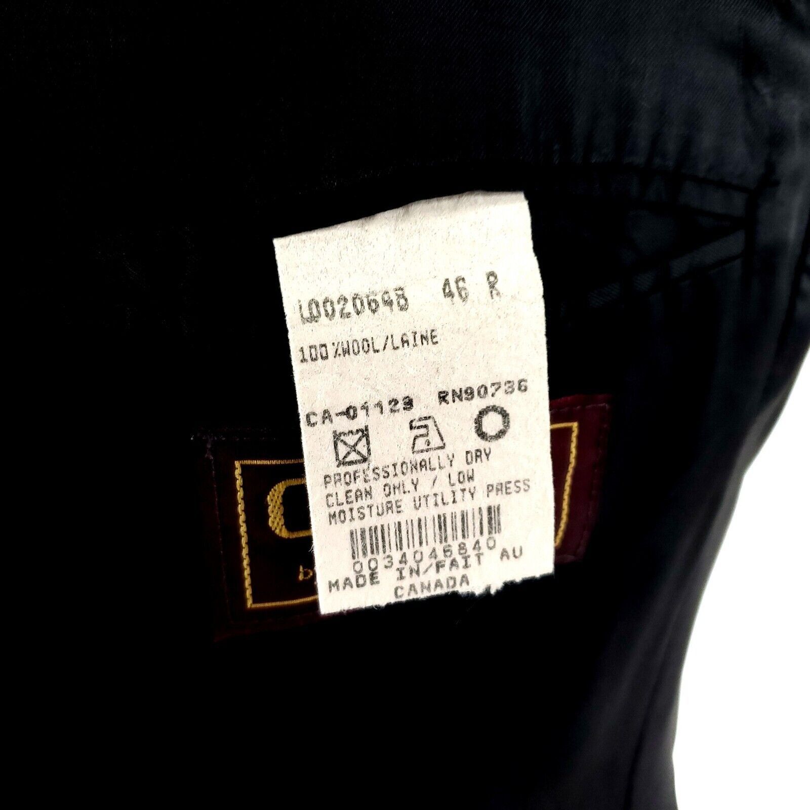 Ralph Lauren Chaps Ralph Lauren Wool 3 Button Sport Coat 44R or Slim Fit Size 44R - 8 Thumbnail