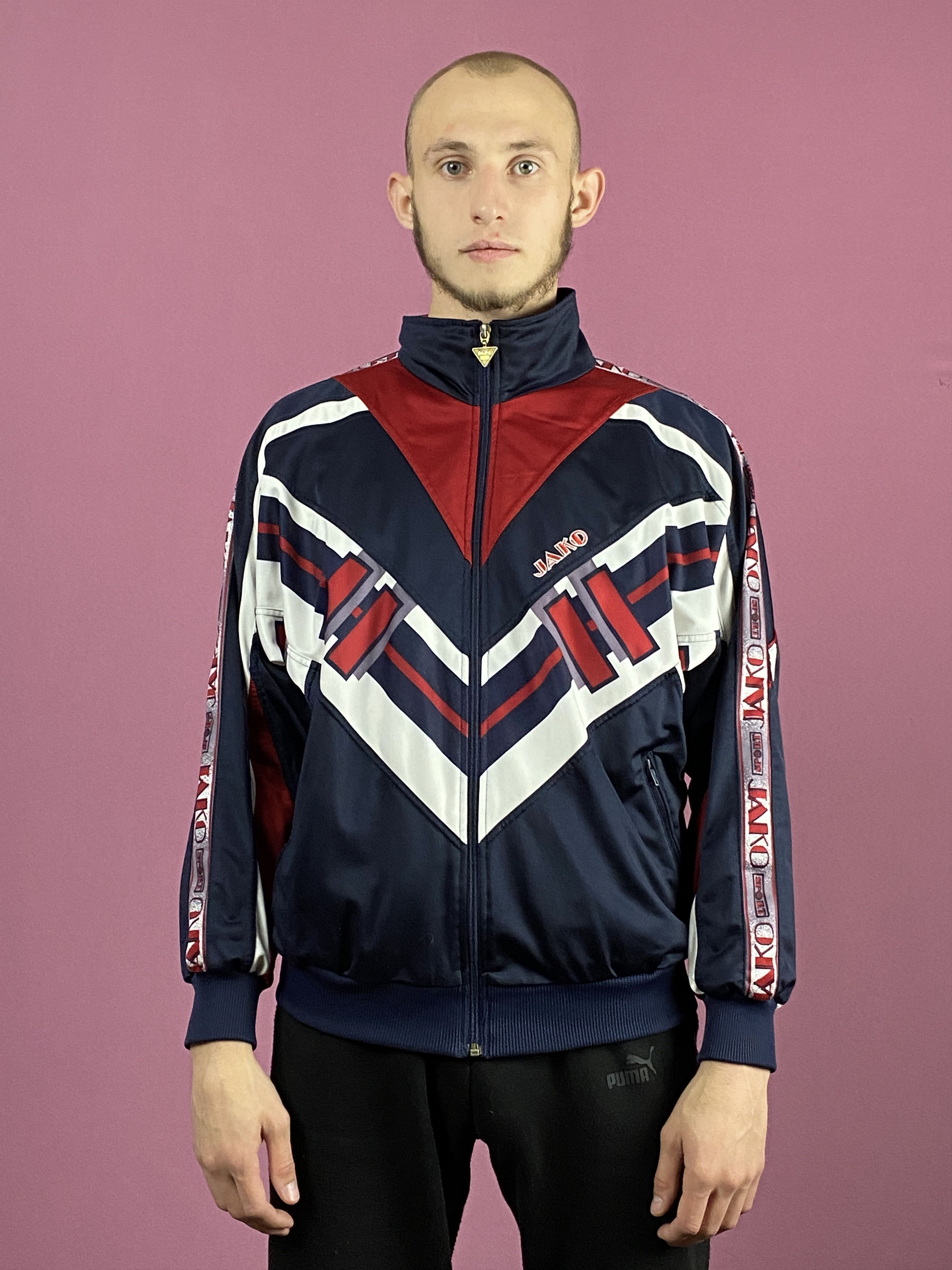 Vintage 90s Jako Vintage Men's Track Jacket - M Size US M / EU 48-50 / 2 - 1 Thumbnail