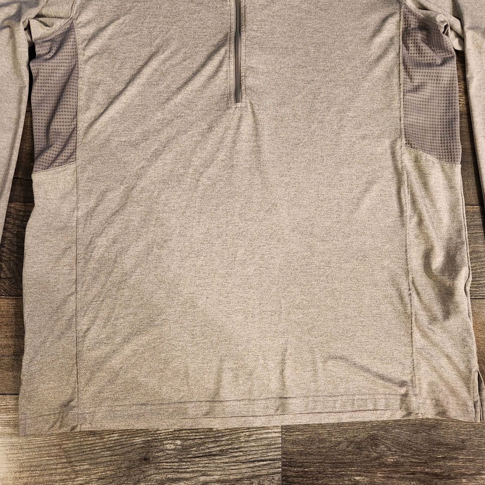 ExOfficio ExOfficio 1/2 Zip Pullover Mens XL Insect Shield Performance Stretch Gray Hiking Shirt Size US XL / EU 56 / 4 - 2 Thumbnail