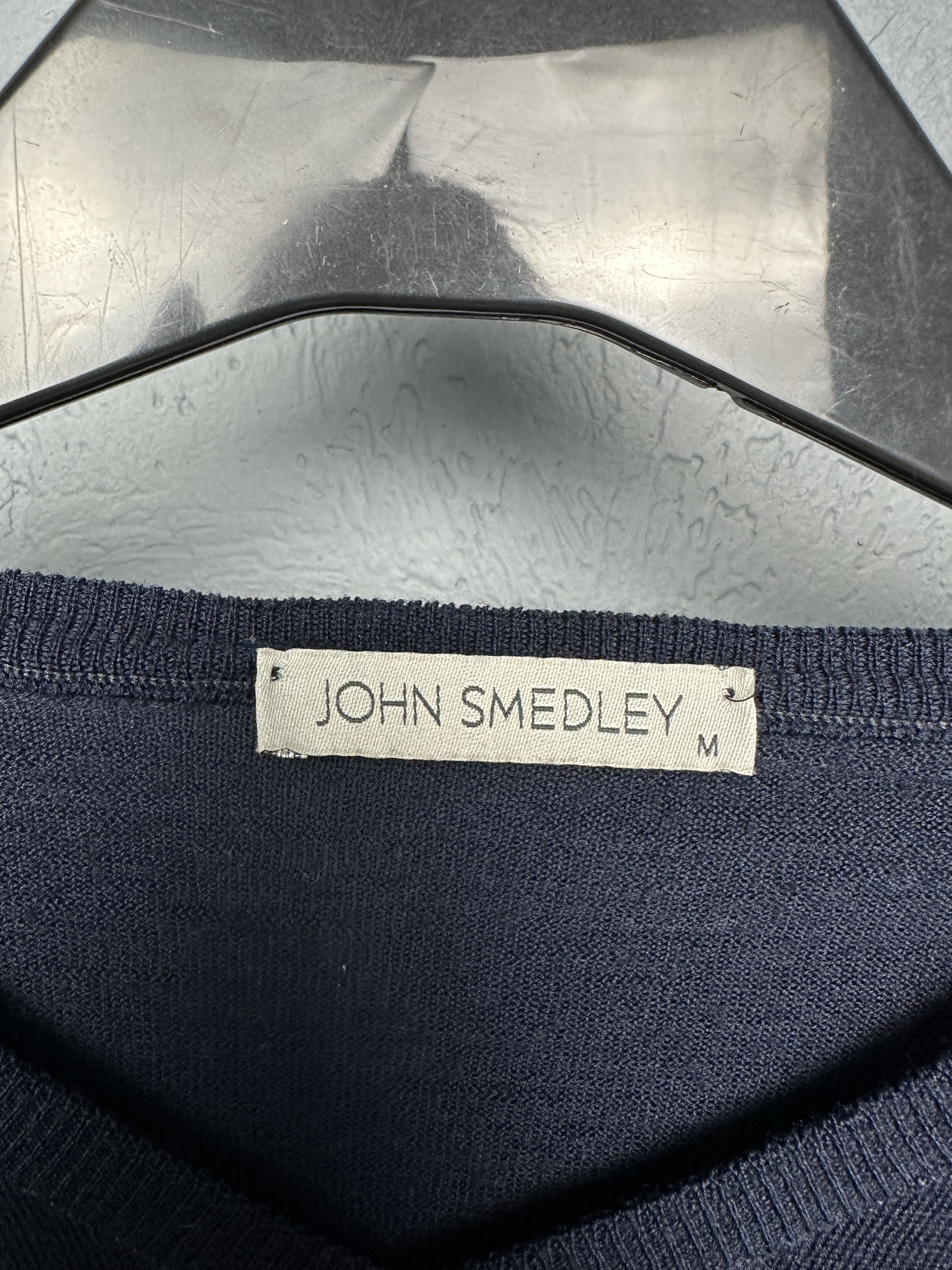 John Smedley John Smedley Vintage Mens Wool Knit V-neck Sweater Size US M / EU 48-50 / 2 - 3 Thumbnail