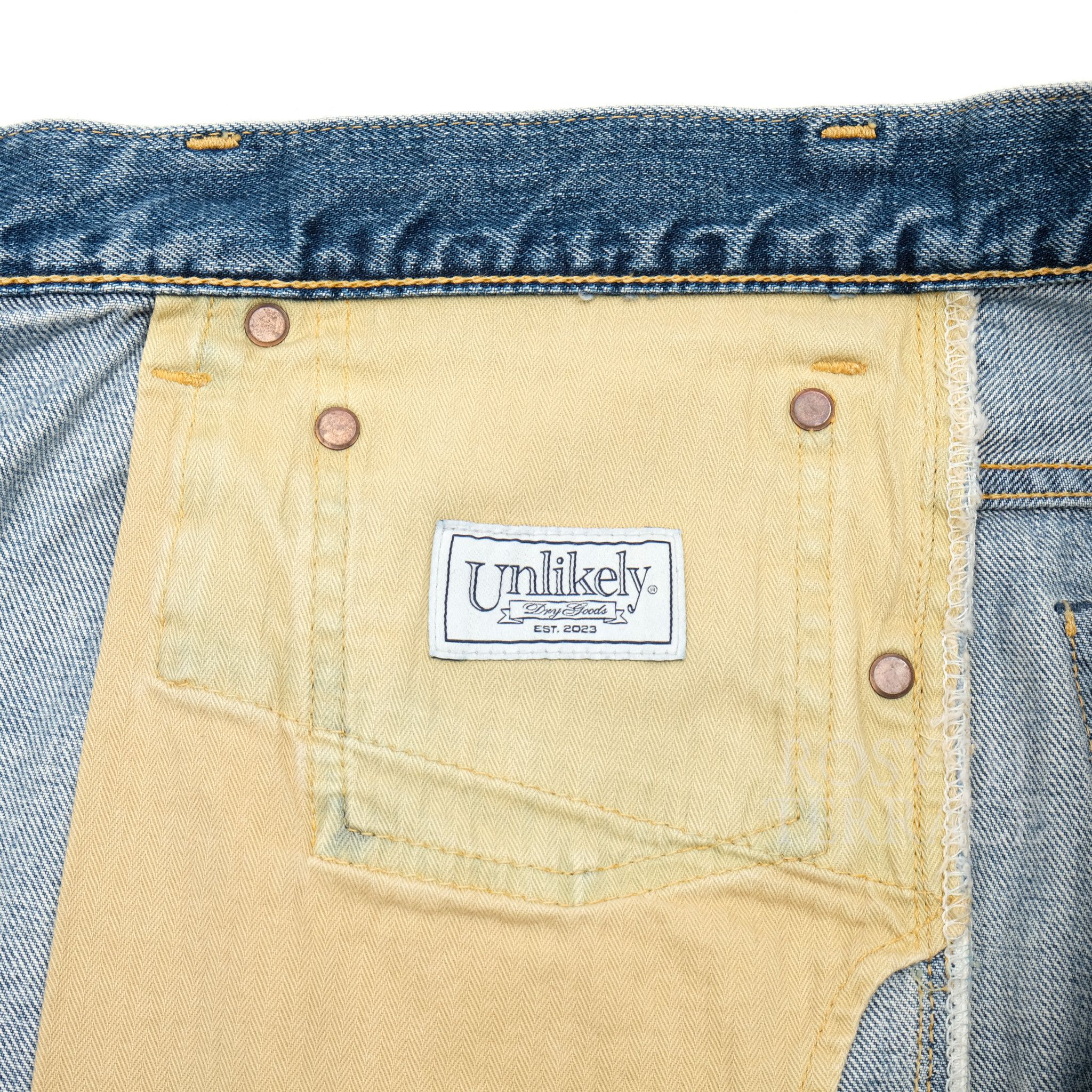 Unlikely 【Unlikely / TIME TRAVEL JEANS 1977 VINTAGE WASH / SIZE L】 Size US 34 / EU 50 - 5 Thumbnail