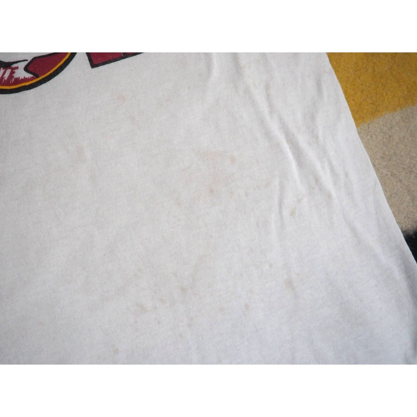 Jerzees VTG 90s Jerzees Florida State Seminoles FSU University White Tee T-Shirt L Mens Short Sleeve Cotton Graphic Tee Decade 1990s Size L Color White Size US L / EU 52-54 / 3 - 7 Thumbnail