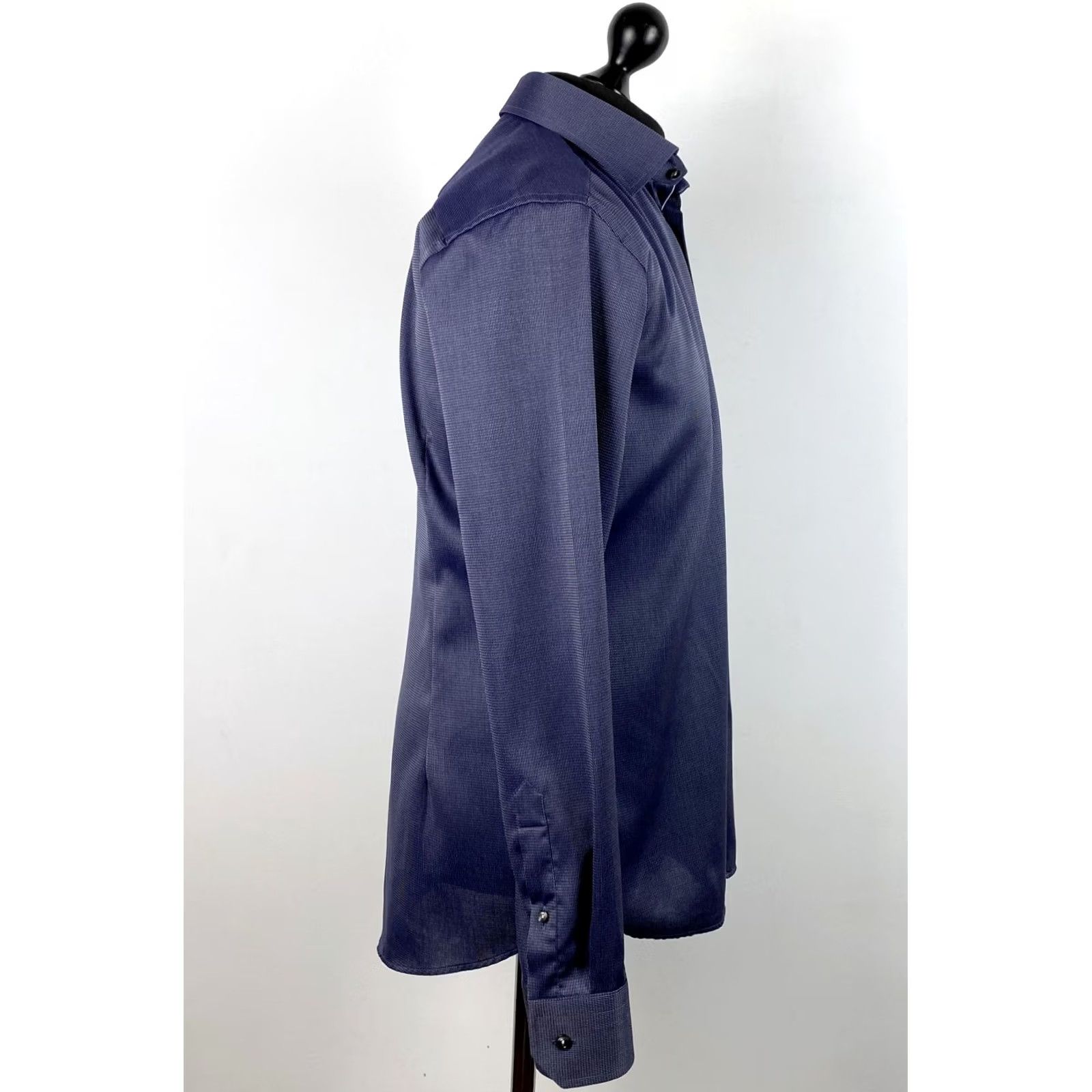 Eton Eton Shirt mens blue Slim Size L 41 16 Size US L / EU 52-54 / 3 - 2 Thumbnail