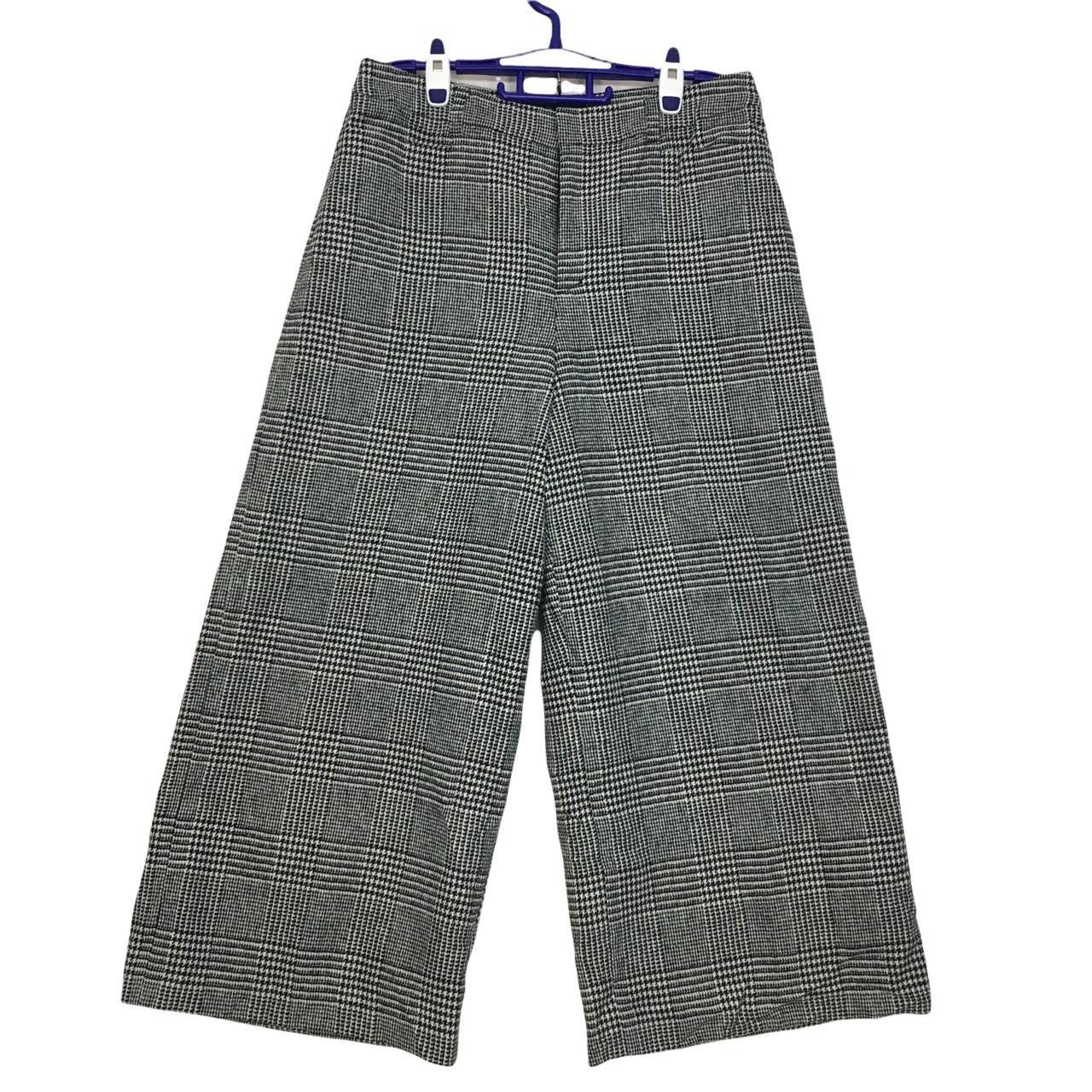 Japanese Brand Vtg Japanese Brand INDIVI Cropped Pants Trousers Wide Leg Size US M / EU 48-50 / 2 - 1 Thumbnail