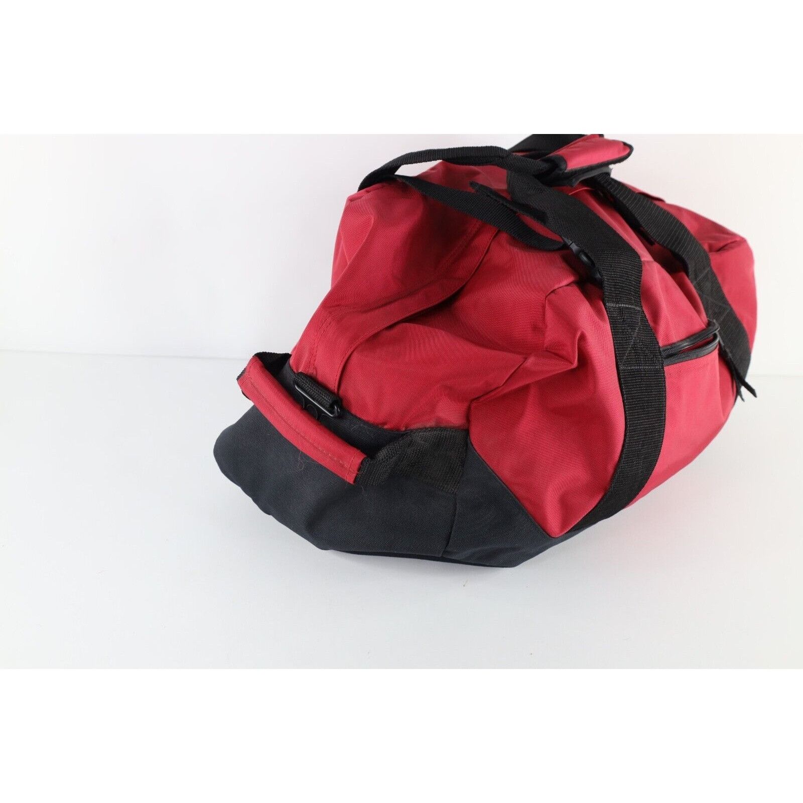 L.L. Bean × Vintage Vintage 90s LL Bean Distressed Spell Out Handled Duffel Bag Size ONE SIZE - 5 Thumbnail