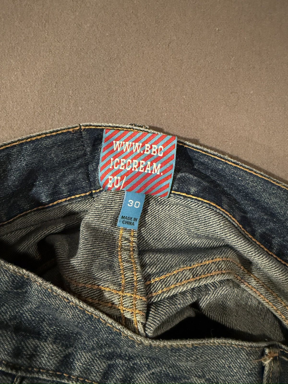 Icecream ICECREAM Blue Running Dog Denim Size US 30 / EU 46 - 5 Thumbnail
