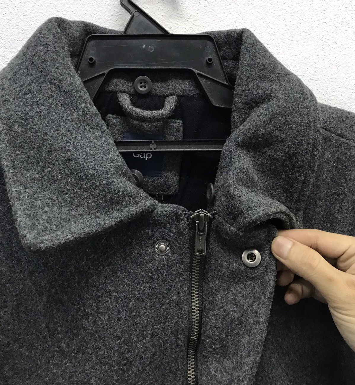 Gap × Vintage Vintage Gap Wool Jacket Size US L / EU 52-54 / 3 - 4 Thumbnail