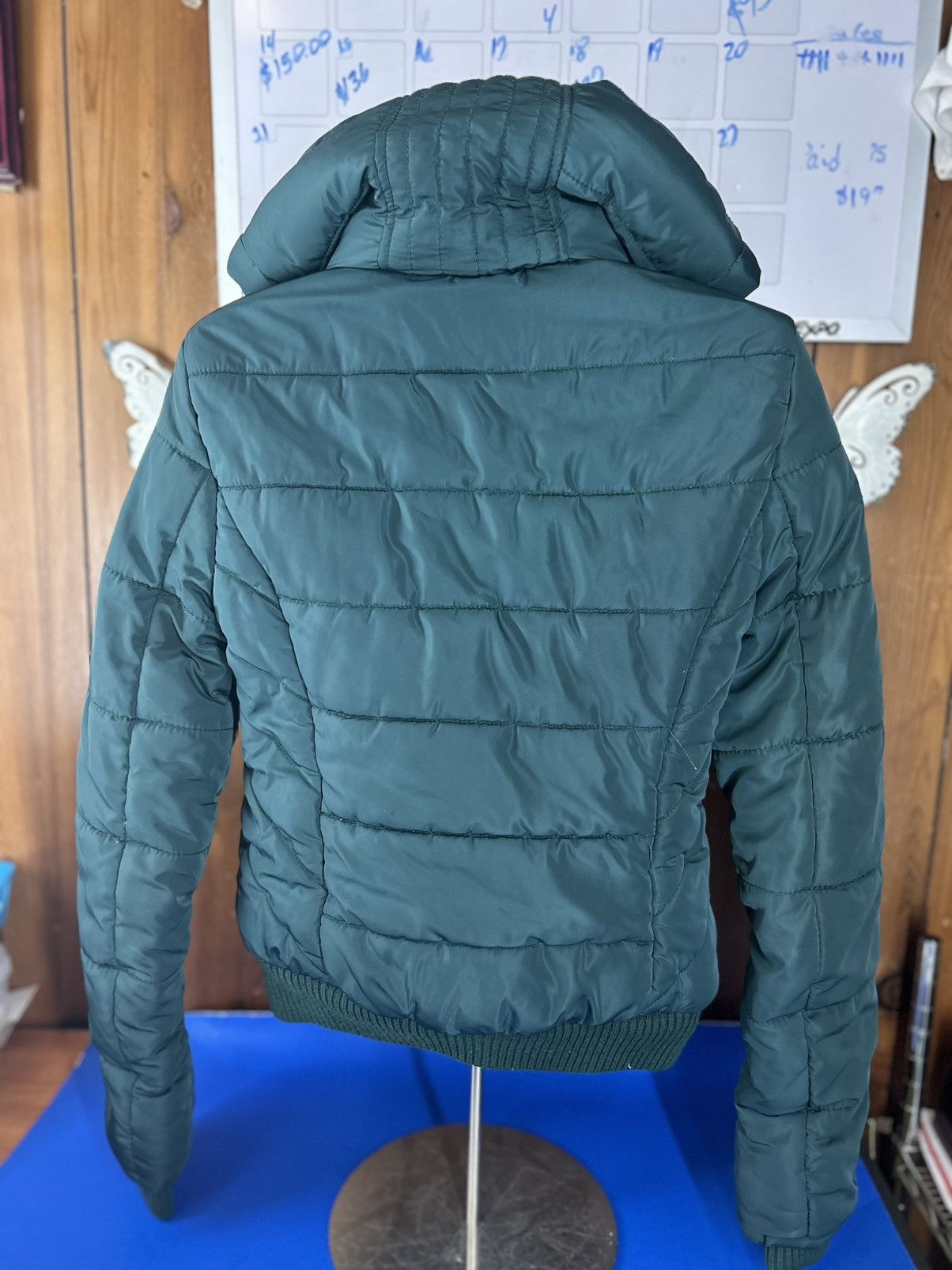 American Eagle Outfitters American Eagle Outfitters Women's Green Small Hooded Coat Size S / US 4 / IT 40 - 4 Thumbnail