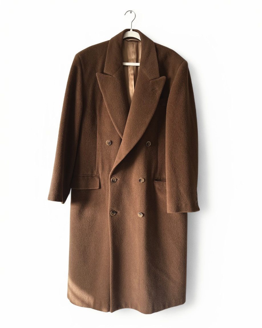 Bergdorf Goodman Vintage Bergdorf Goodman Cashmere Pea Coat Size US XL / EU 56 / 4 - 2 Thumbnail