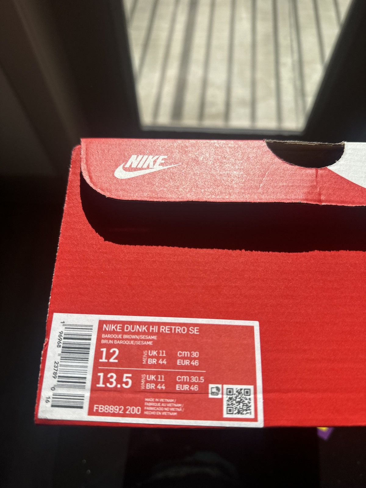 Nike Nike Dunk Hi Retro SE Size US 12 / EU 45 - 7 Thumbnail