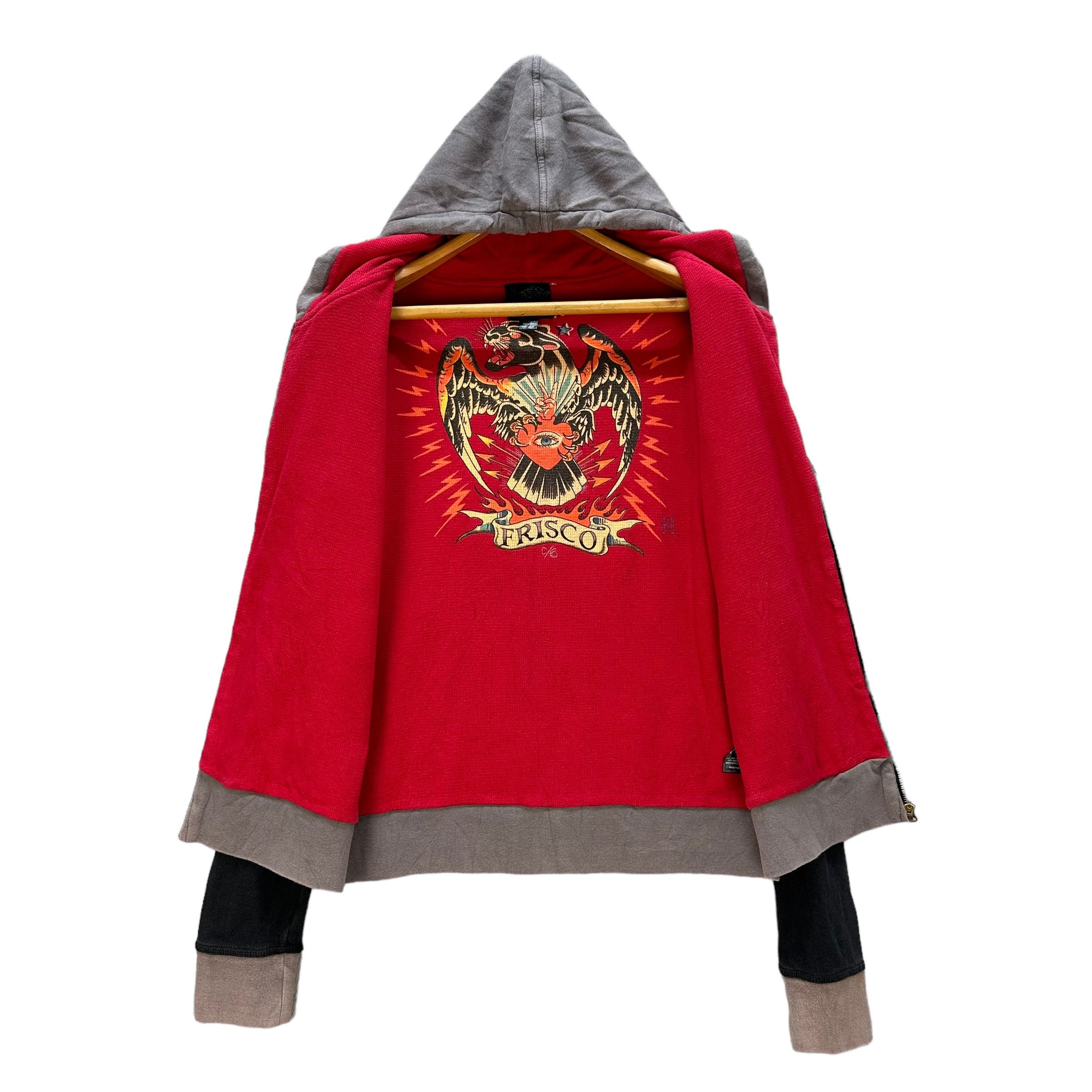 Christian Audigier Ed Hardy by Christian Audigier Fullprint Hoodies #9091-56 Size US S / EU 44-46 / 1 - 10 Thumbnail