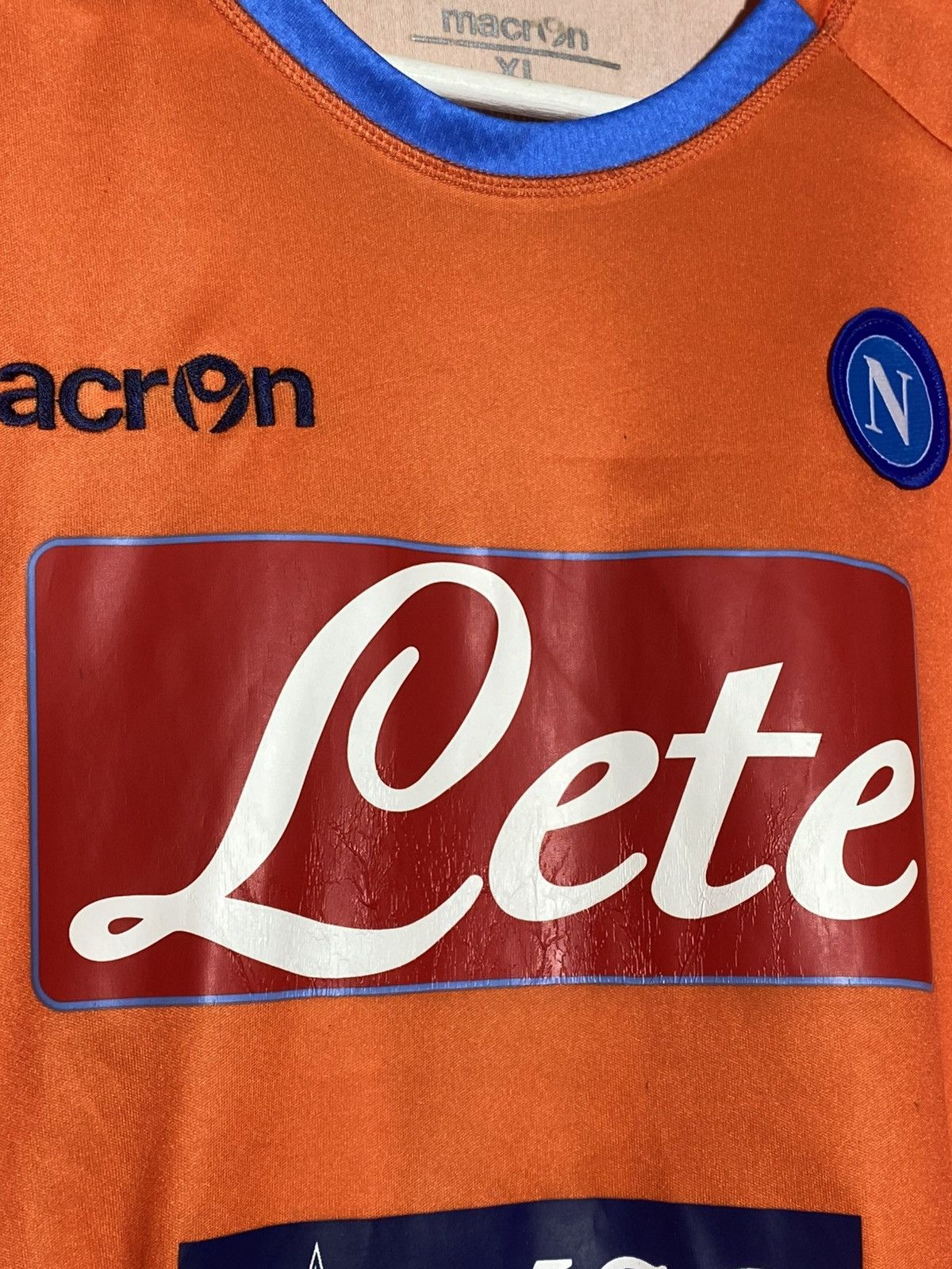 Other 2011/12 SSC Napoli Fourth Goalkeeper Soccer Jersey Seria A Size US XL / EU 56 / 4 - 7 Thumbnail