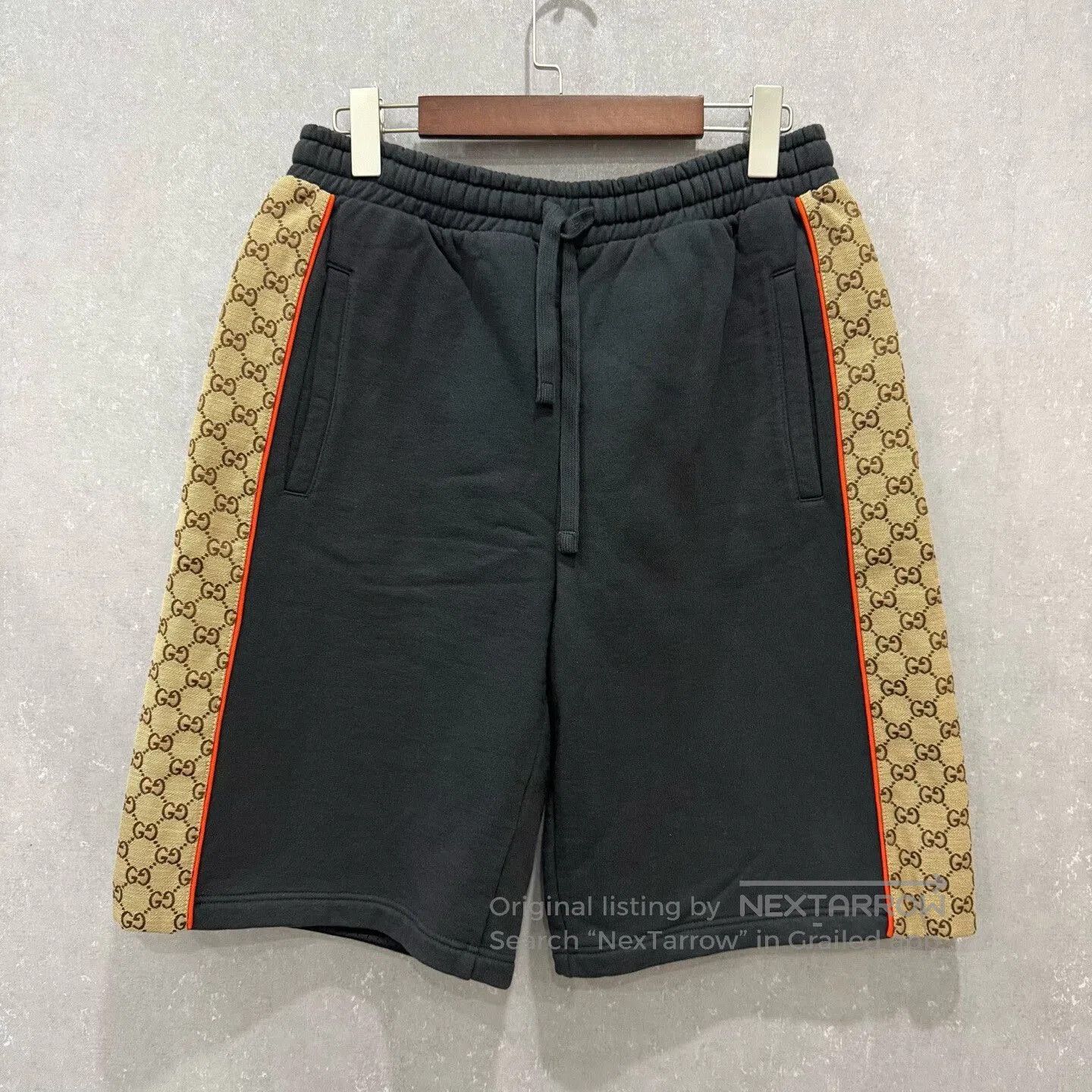 Gucci gucci logo side patterned casual shorts. Size US 26 / EU 42 - 1 Thumbnail