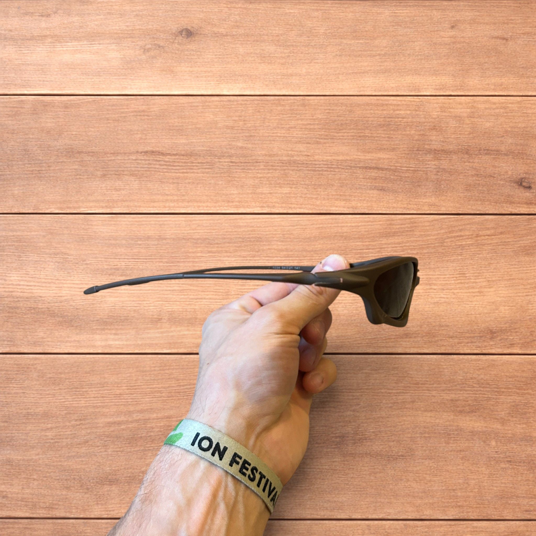 Japanese Brand Insane polarised sunglasses in brown with brown lens. Size ONE SIZE - 3 Thumbnail