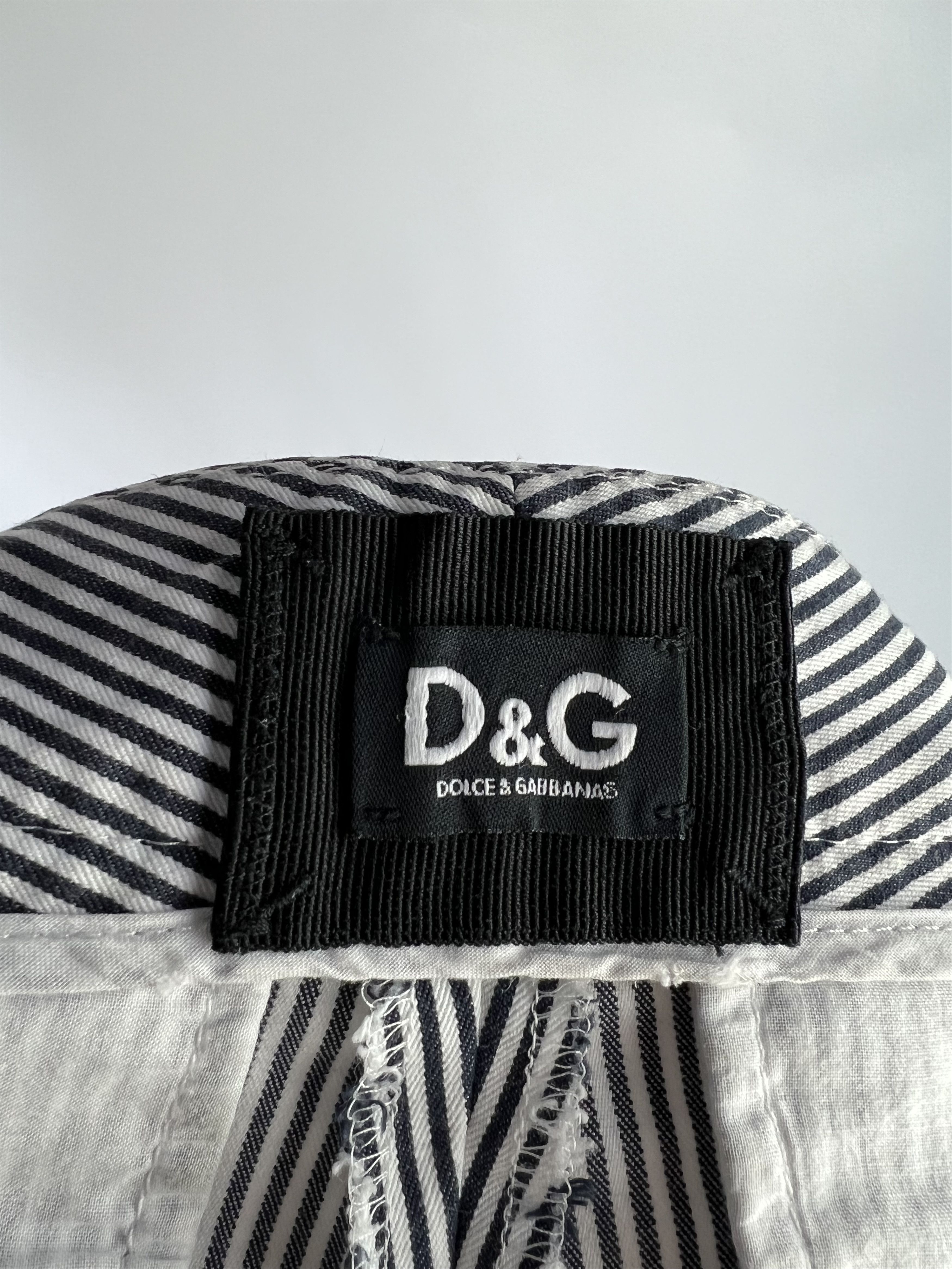 Dolce & Gabbana Dolce & Gabbana Striped Button Capri Size IT40 Size 27" / US 4 / IT 40 - 8 Thumbnail