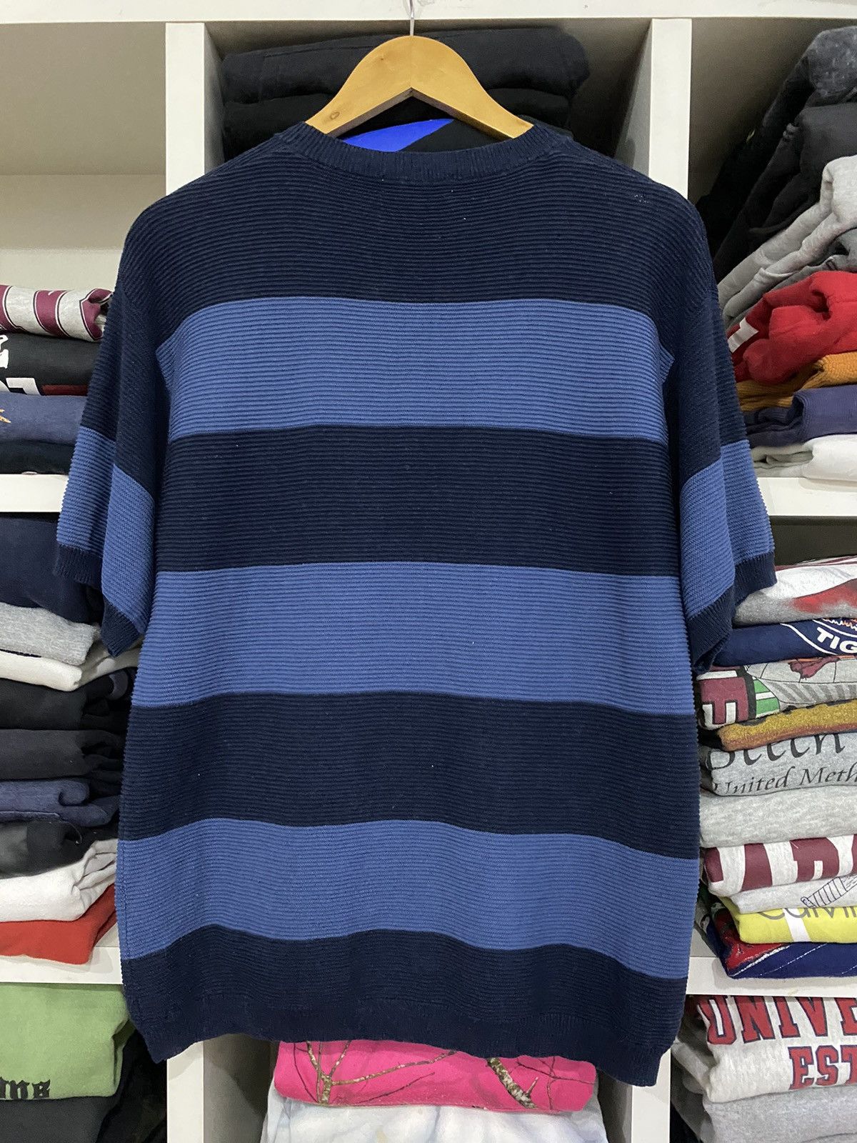 Japanese Brand Back Number Stripe Tee Size US M / EU 48-50 / 2 - 7 Thumbnail