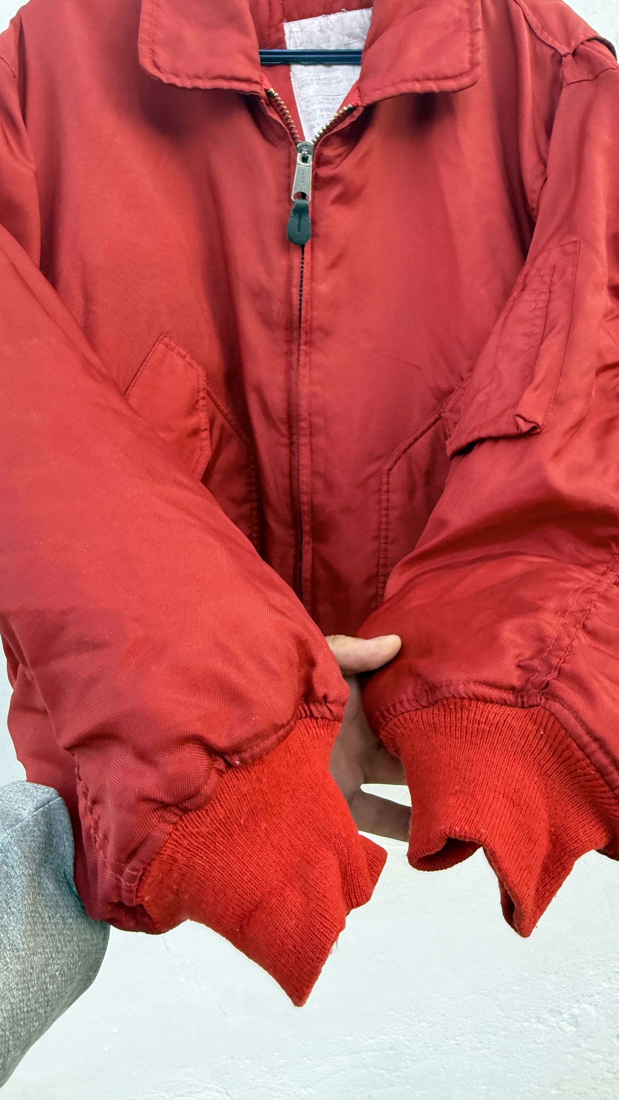 Cobra 🔥 Military Bomber flight jacket puffer red supreme size xl Size US XL / EU 56 / 4 - 5 Thumbnail