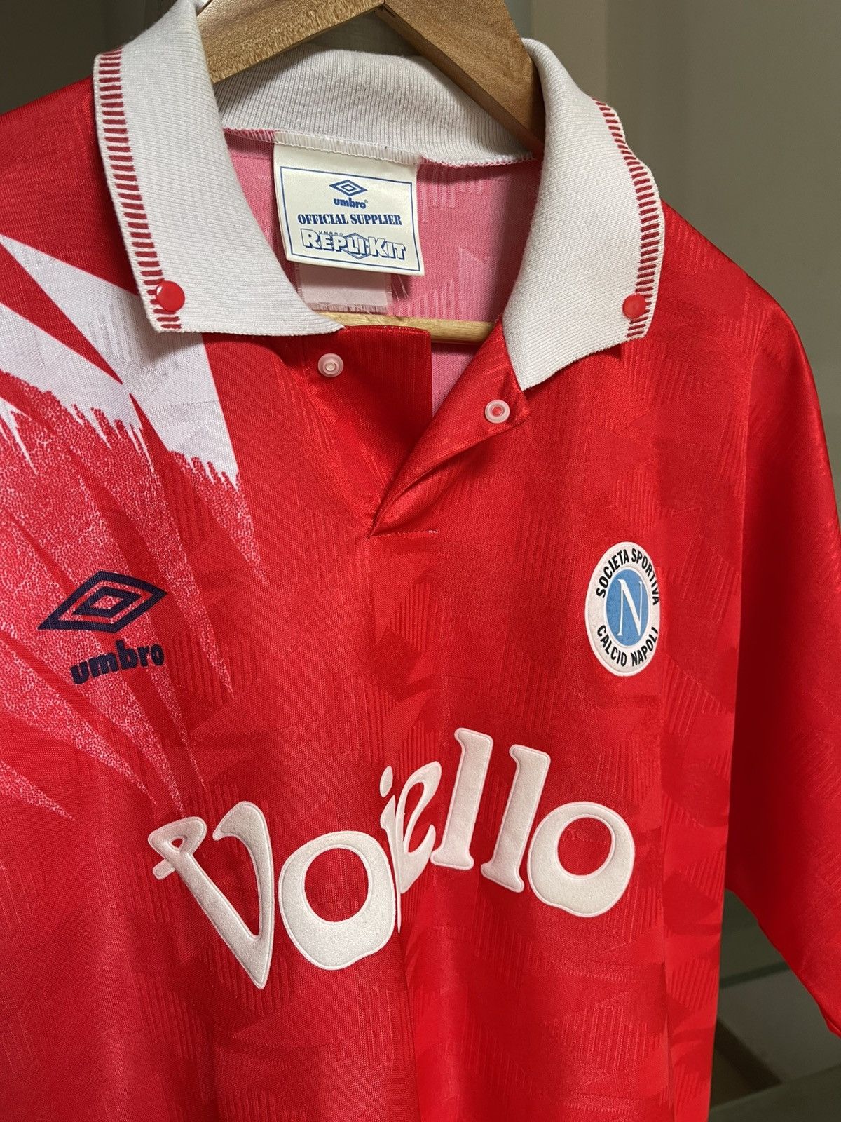 Umbro Vintage Napoli 1991 Third Kit Jersey Size US XL / EU 56 / 4 - 2 Thumbnail