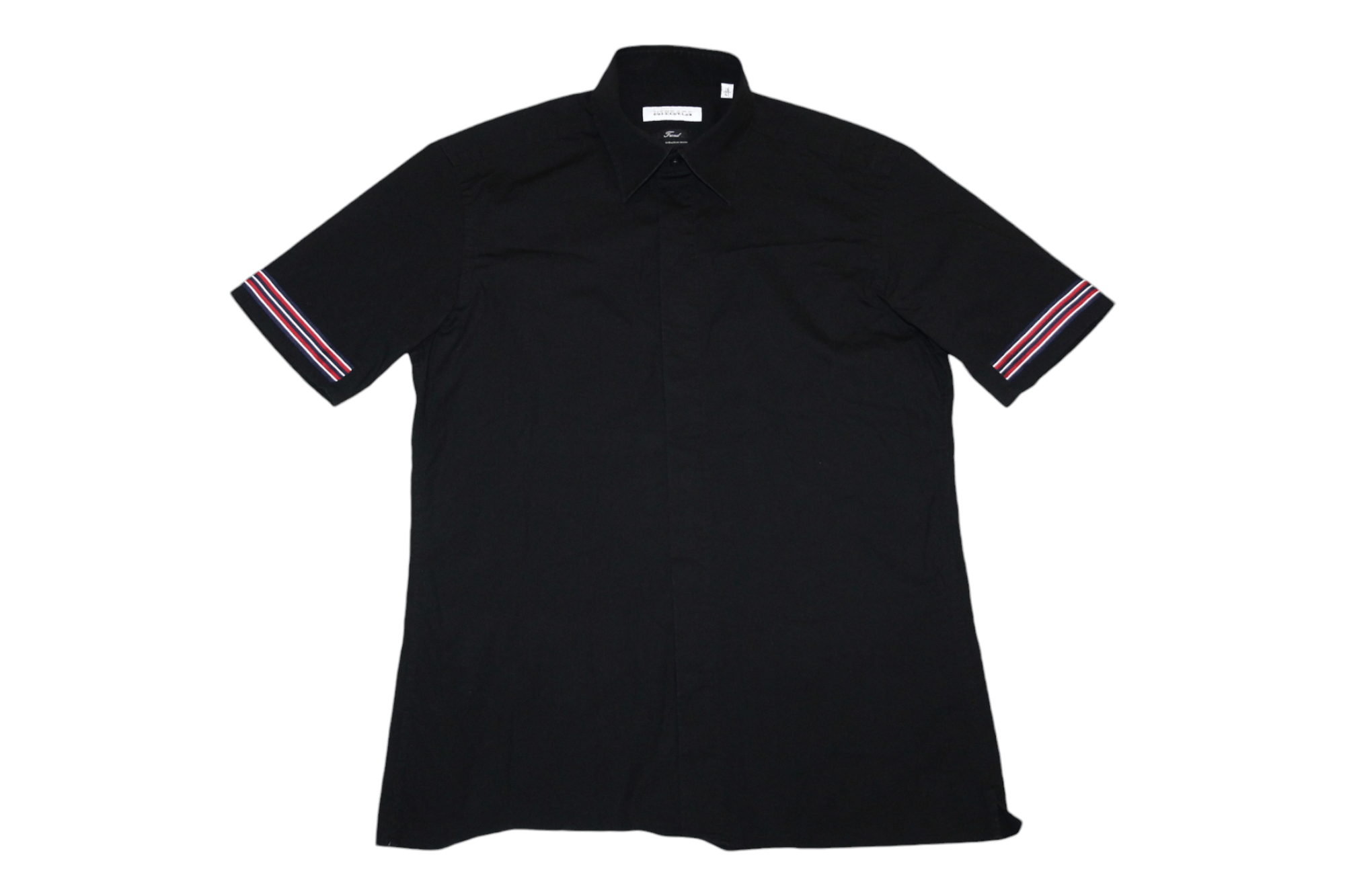 Versace Versace Collection Trend red taped short sleeve casual shirt Size US L / EU 52-54 / 3 - 7 Thumbnail