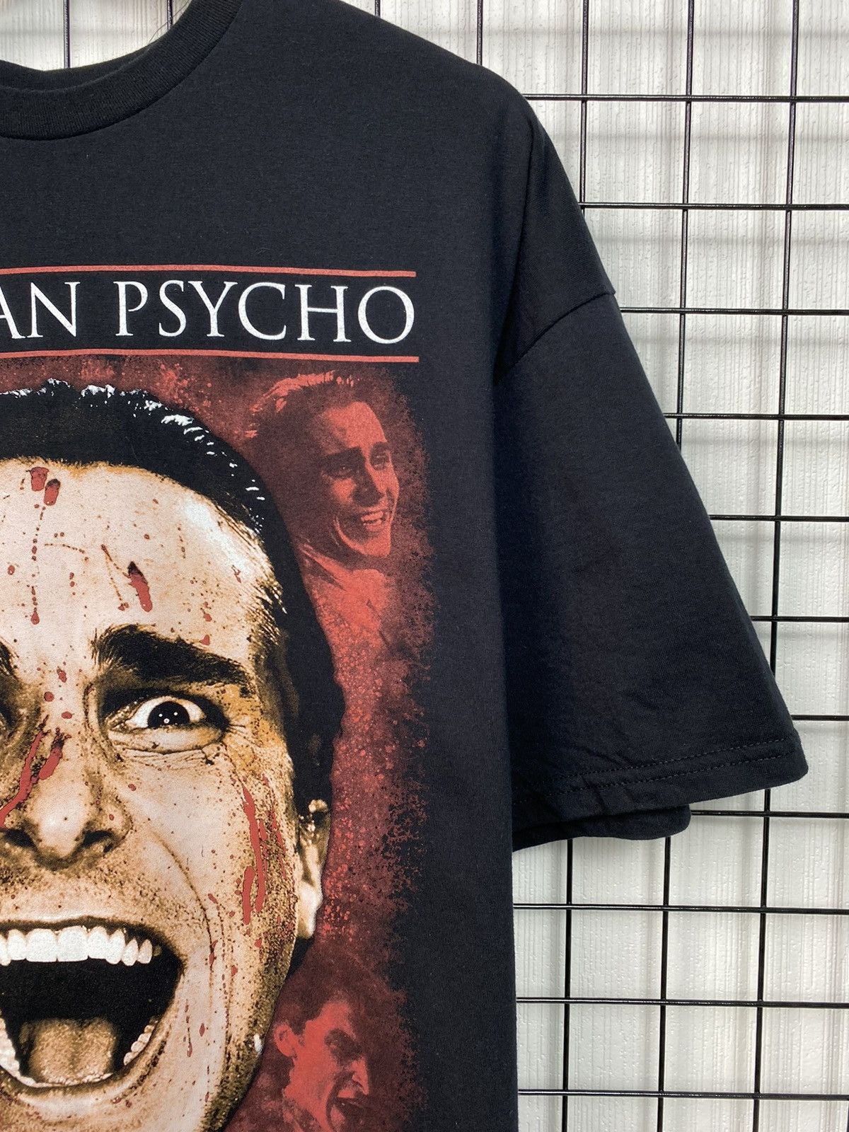 Other RARE! American Psycho Horror Movie Big Logo Christian Bale Size US XL / EU 56 / 4 - 7 Thumbnail